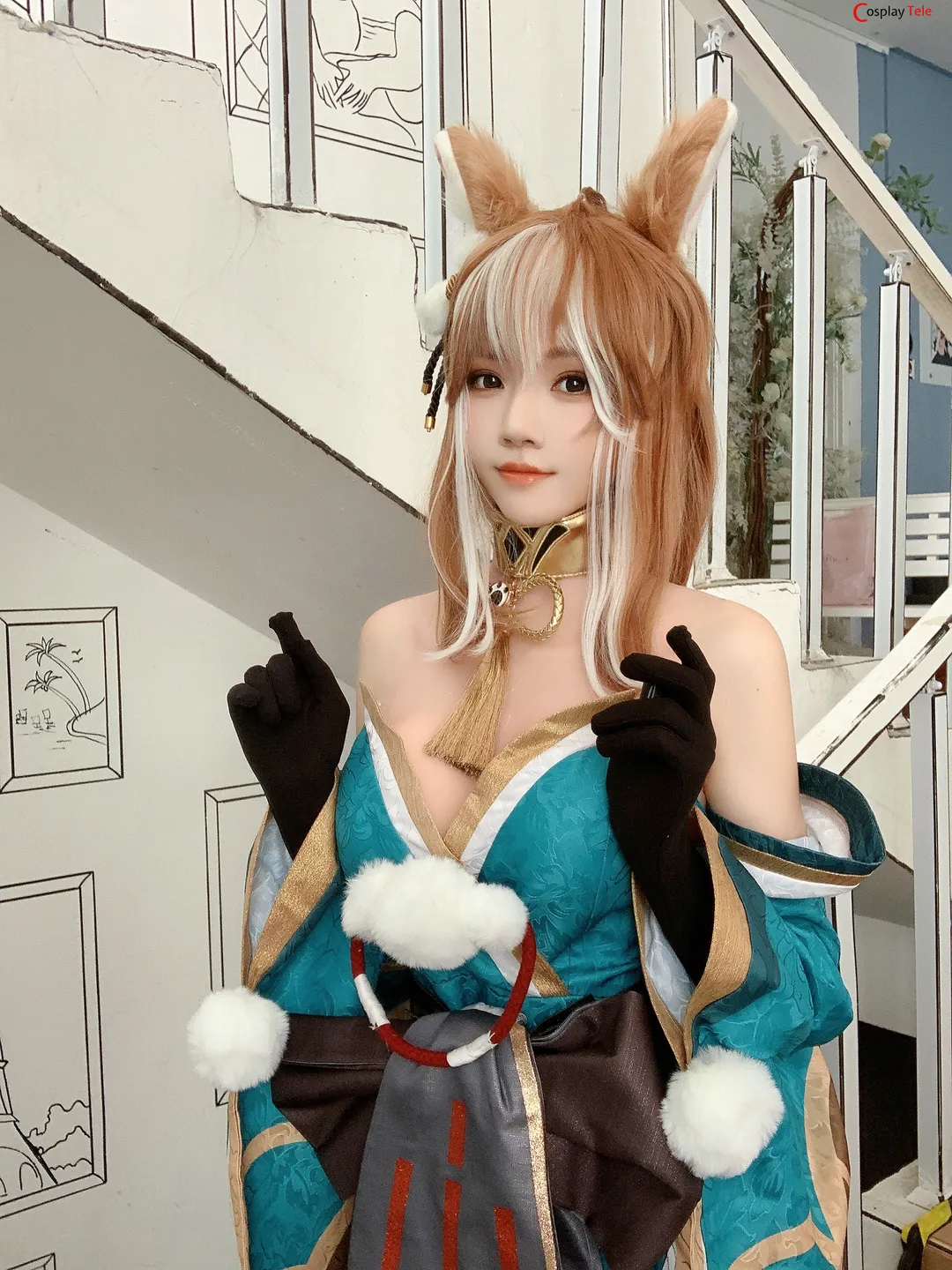 Cherry Neko (桜桃喵) cosplay Ms. Hina (Secret Identity) – Genshin Impact “46 photos and 2 videos” 第43张图