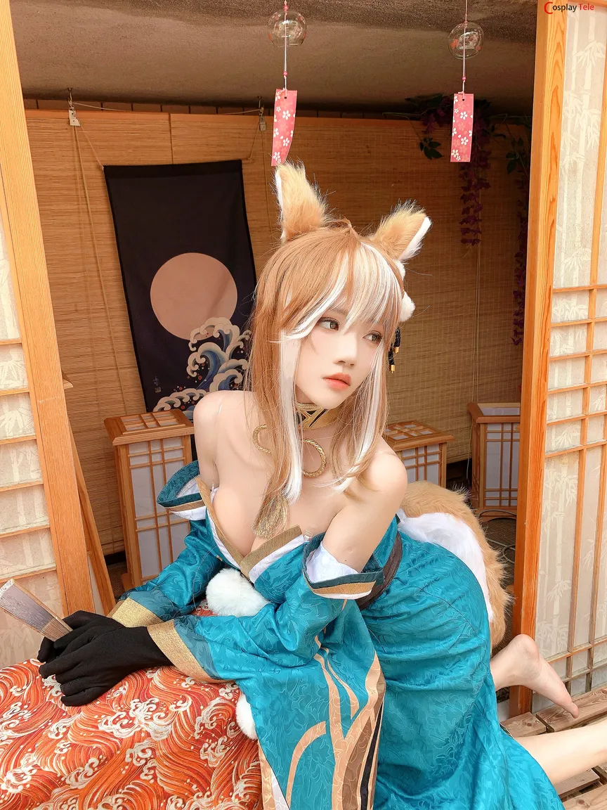 Cherry Neko (桜桃喵) cosplay Ms. Hina (Secret Identity) – Genshin Impact “46 photos and 2 videos” 第44张图