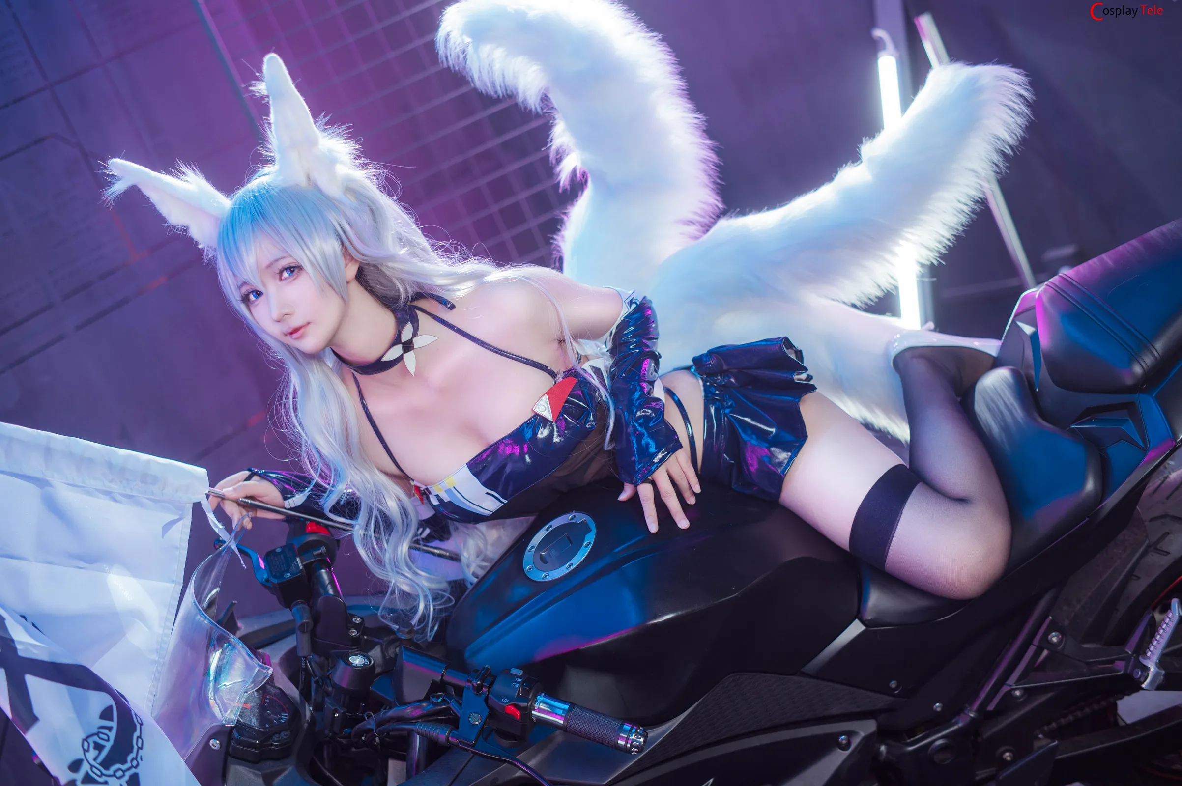 艾西aiwest and 仙九Airi cosplay Baltimore and Shinano Racing Queen – Azur Lane “47 photos” 第11张图