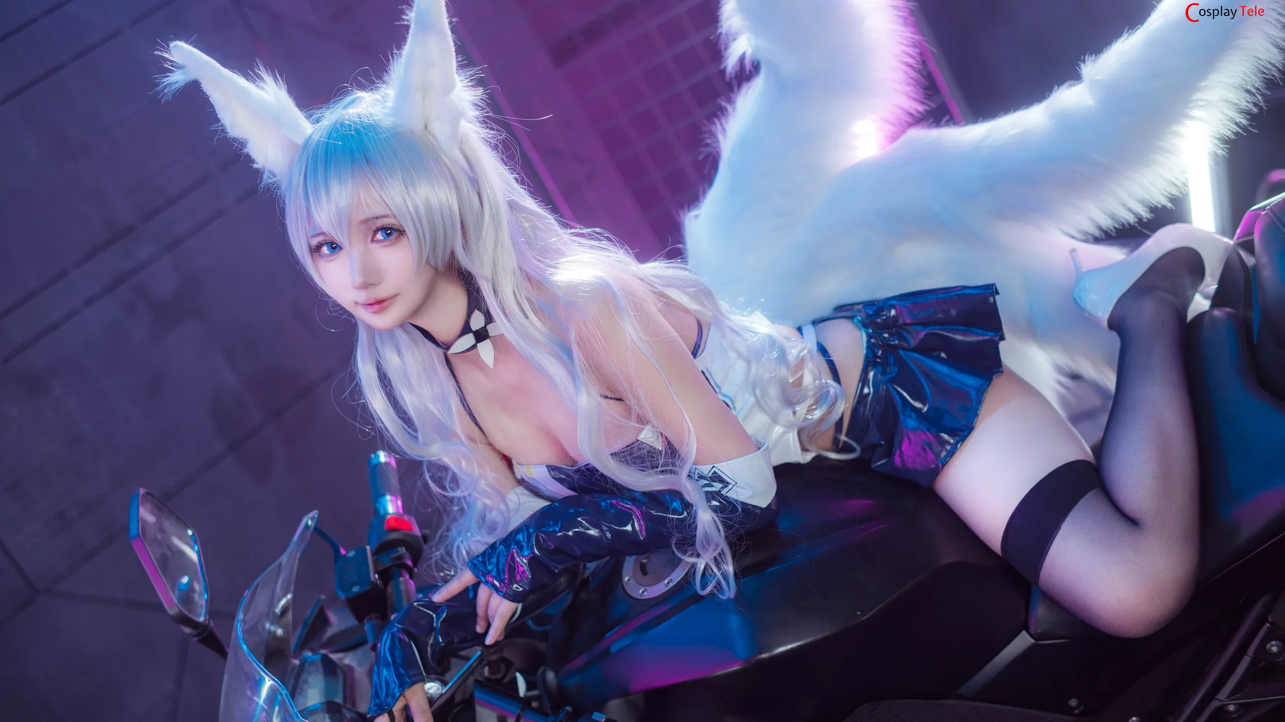 艾西aiwest and 仙九Airi cosplay Baltimore and Shinano Racing Queen – Azur Lane “47 photos” 第12张图