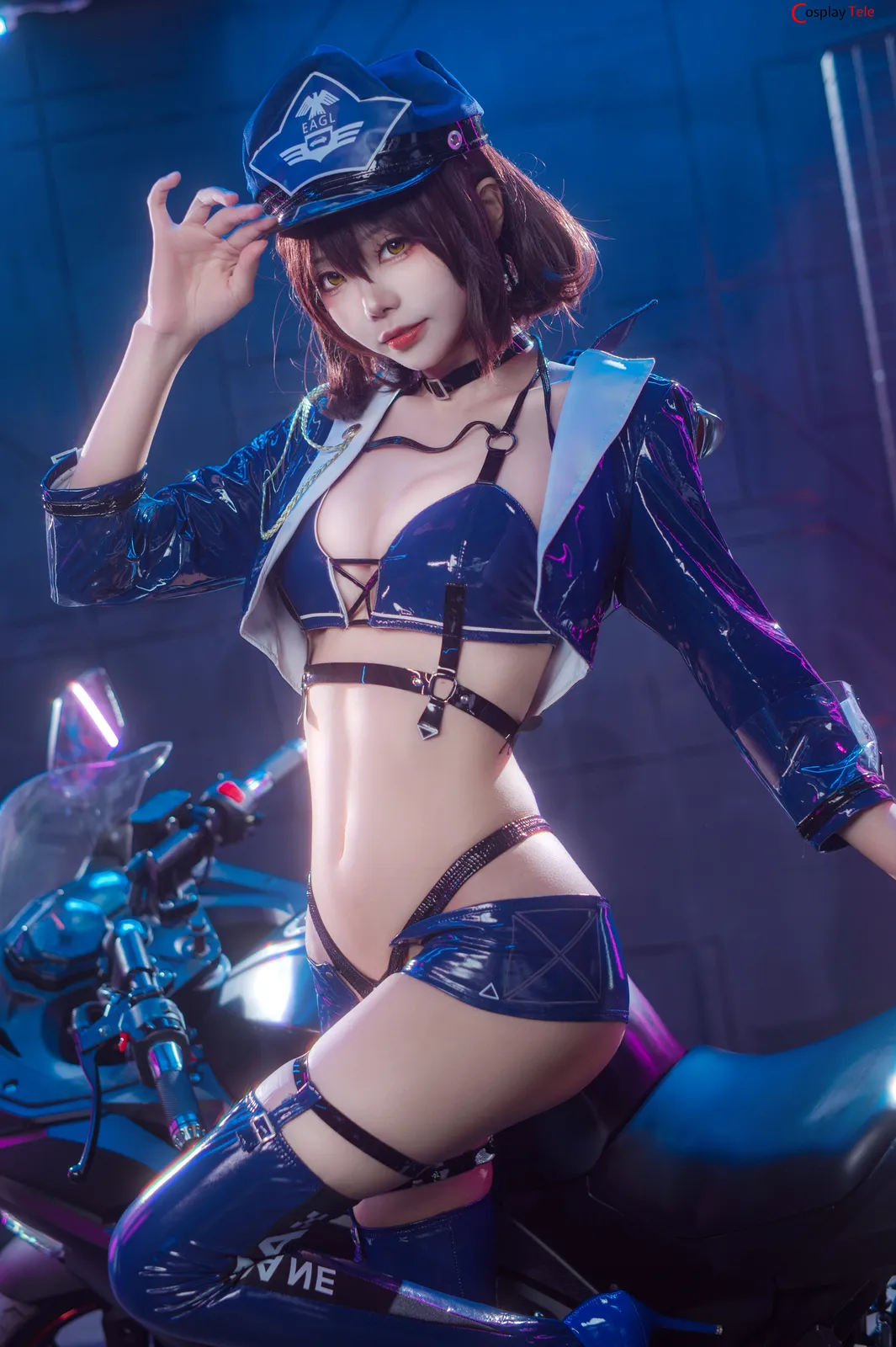 艾西aiwest and 仙九Airi cosplay Baltimore and Shinano Racing Queen – Azur Lane “47 photos” 第20张图