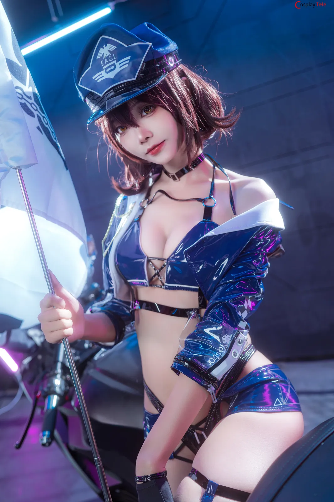 艾西aiwest and 仙九Airi cosplay Baltimore and Shinano Racing Queen – Azur Lane “47 photos” 第25张图