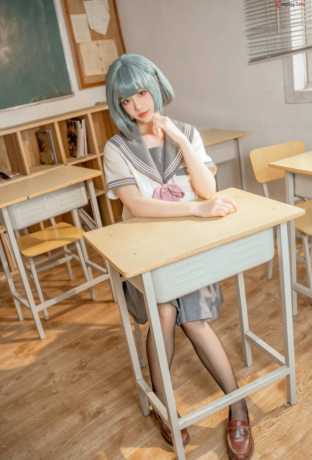 桃良阿宅 (taoliangazhai) – Bad JK “106 photos” 第1张图