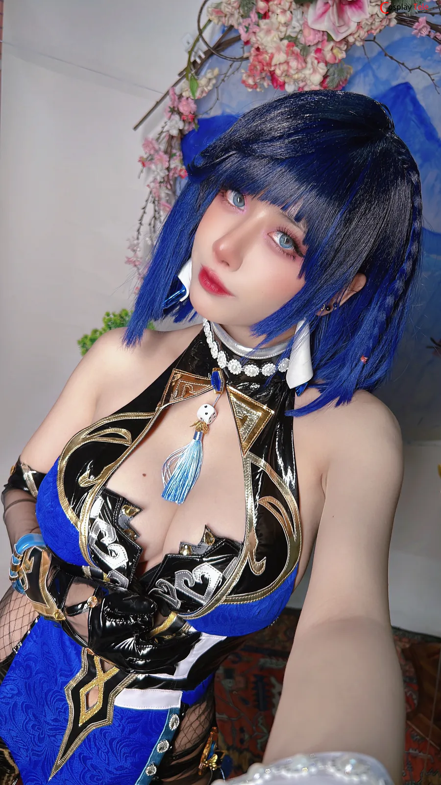 Byoru (ビョル) cosplay Yelan – Genshin Impact “80 photos and 9 videos” 第50张图