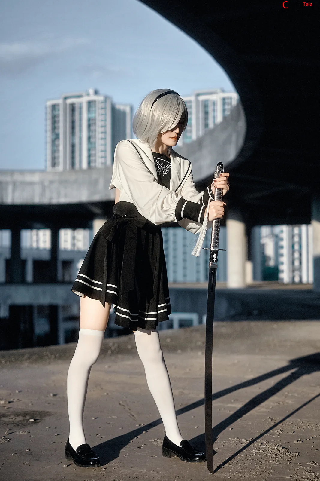 鹿八岁baby (baby-LuLu) cosplay 2B – Nier:Automata “97 photos and 1 videos” 第2张图