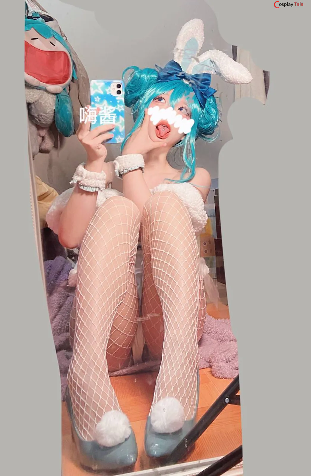 狍崽子 (Naixiloli) cosplay Gwen – League of Legends “64 photos and 7 videos” 第10张图