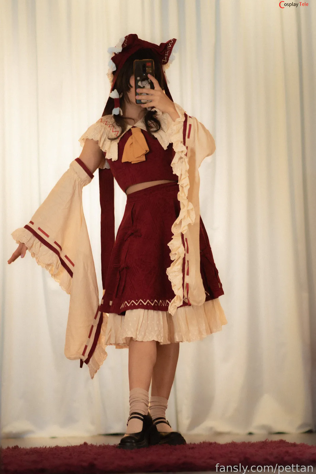 Pettankochuu cosplay Reimu Hakurei – Touhou Project “58 photos” 第1张图
