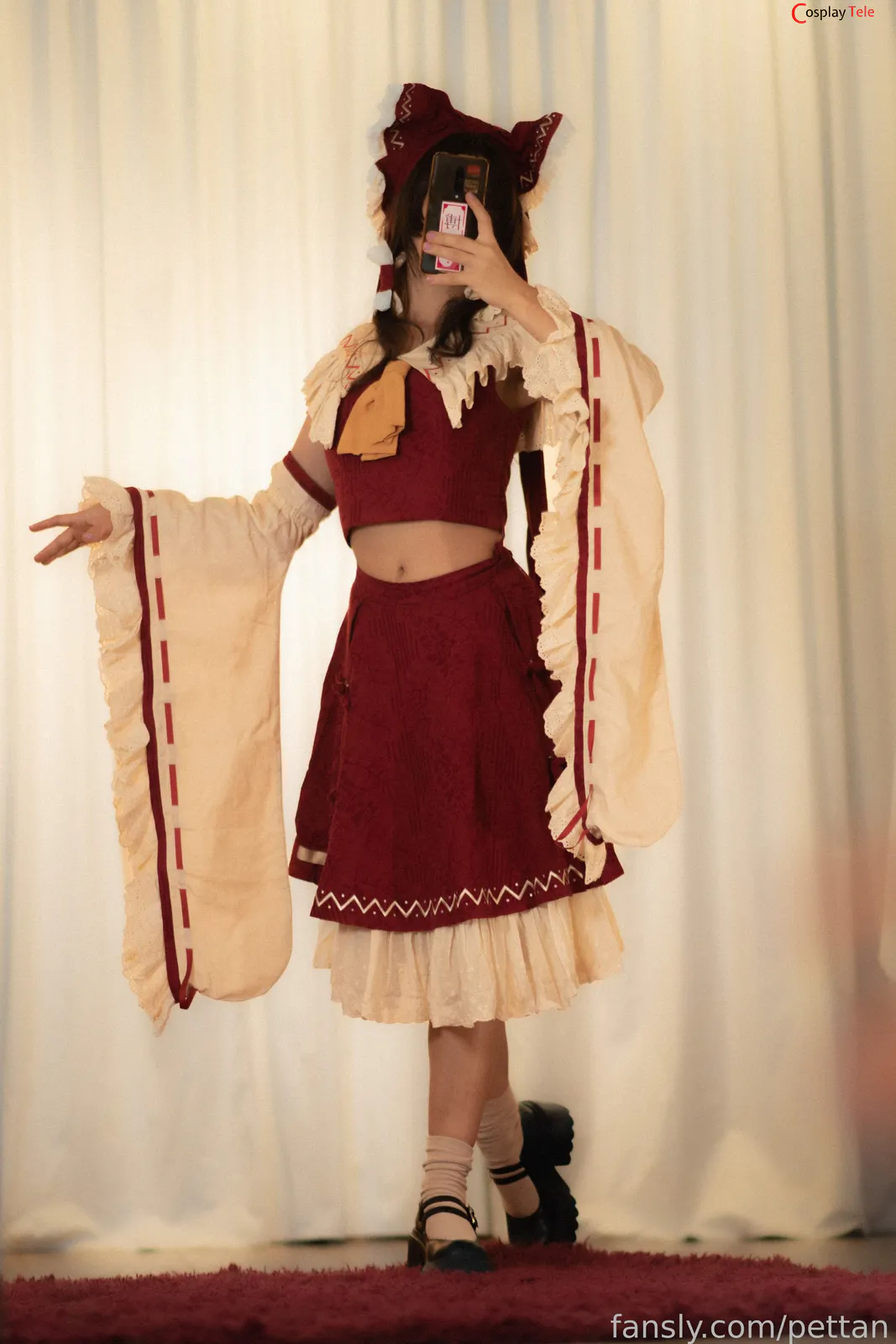 Pettankochuu cosplay Reimu Hakurei – Touhou Project “58 photos” 第2张图