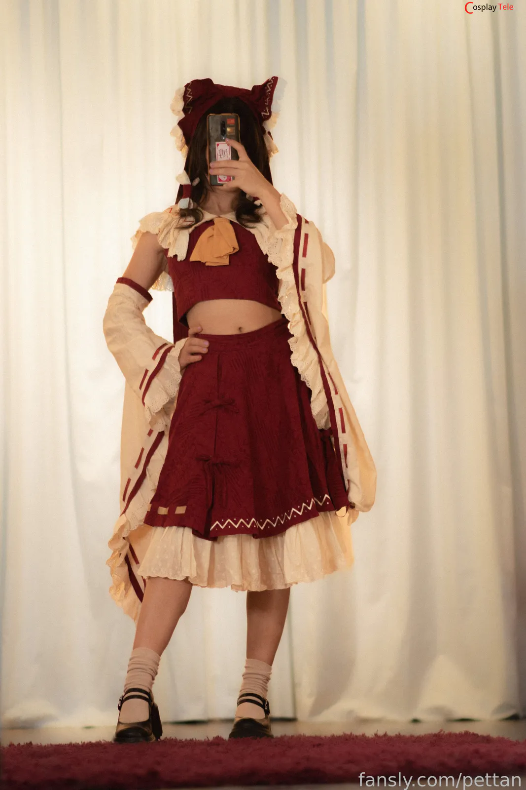 Pettankochuu cosplay Reimu Hakurei – Touhou Project “58 photos” 第3张图