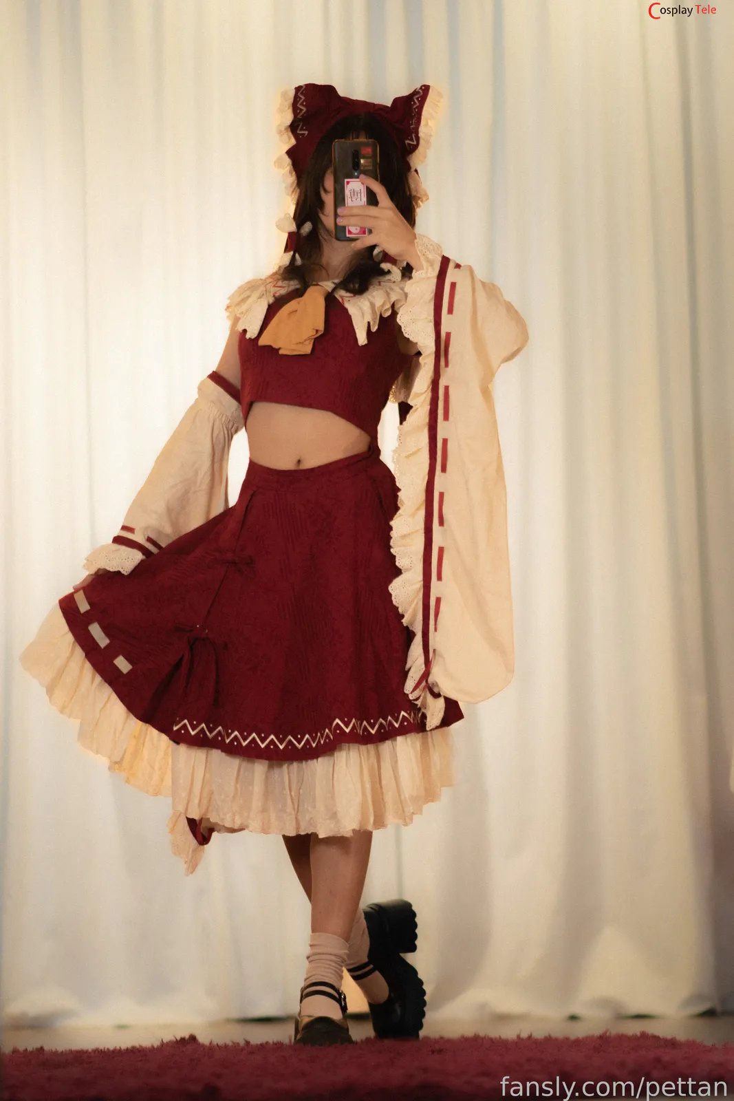 Pettankochuu cosplay Reimu Hakurei – Touhou Project “58 photos” 第8张图