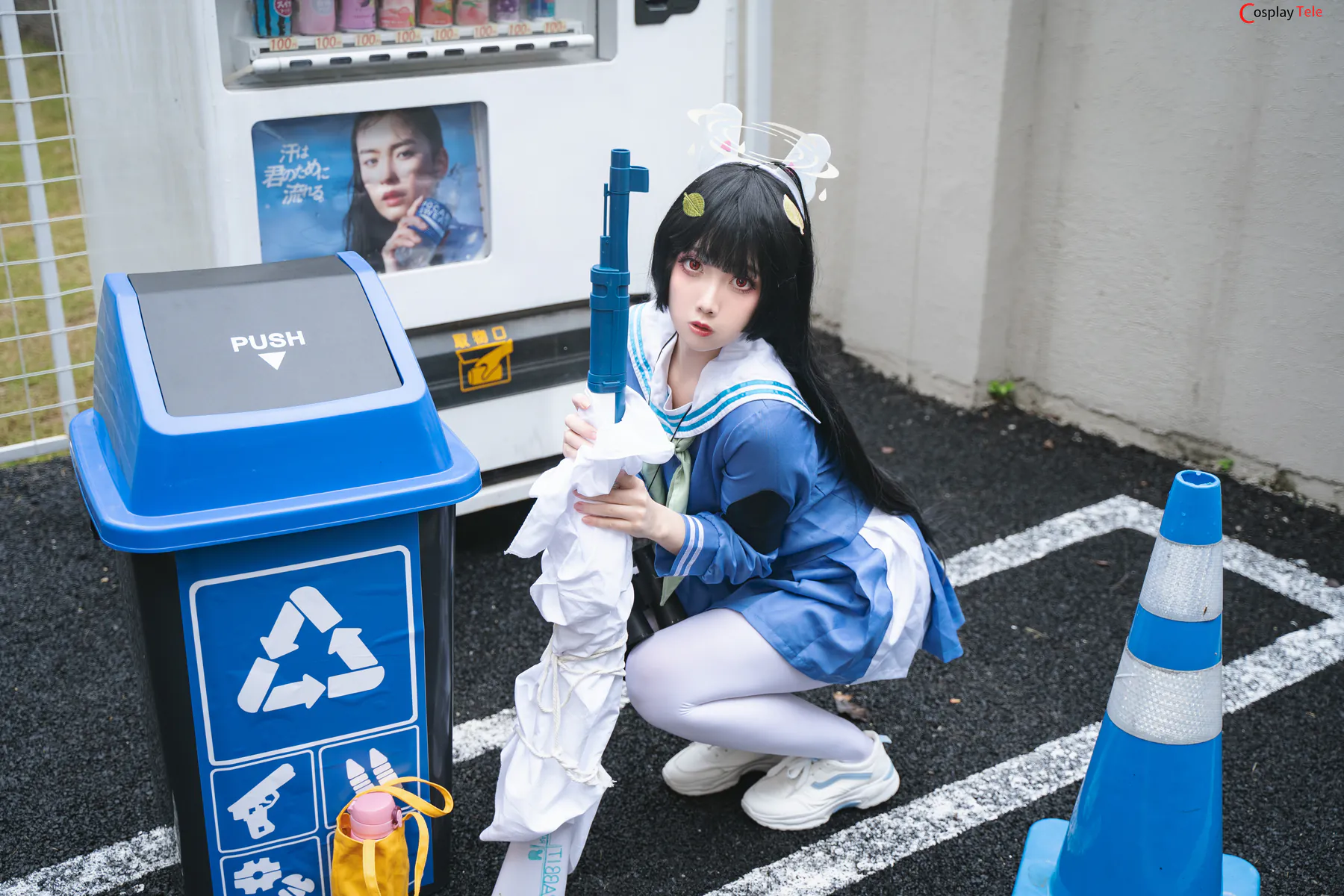 小和甜酒 (xiaohetianjiu) cosplay Kasumizawa Miyu – Blue Archive “82 photos” 第7张图
