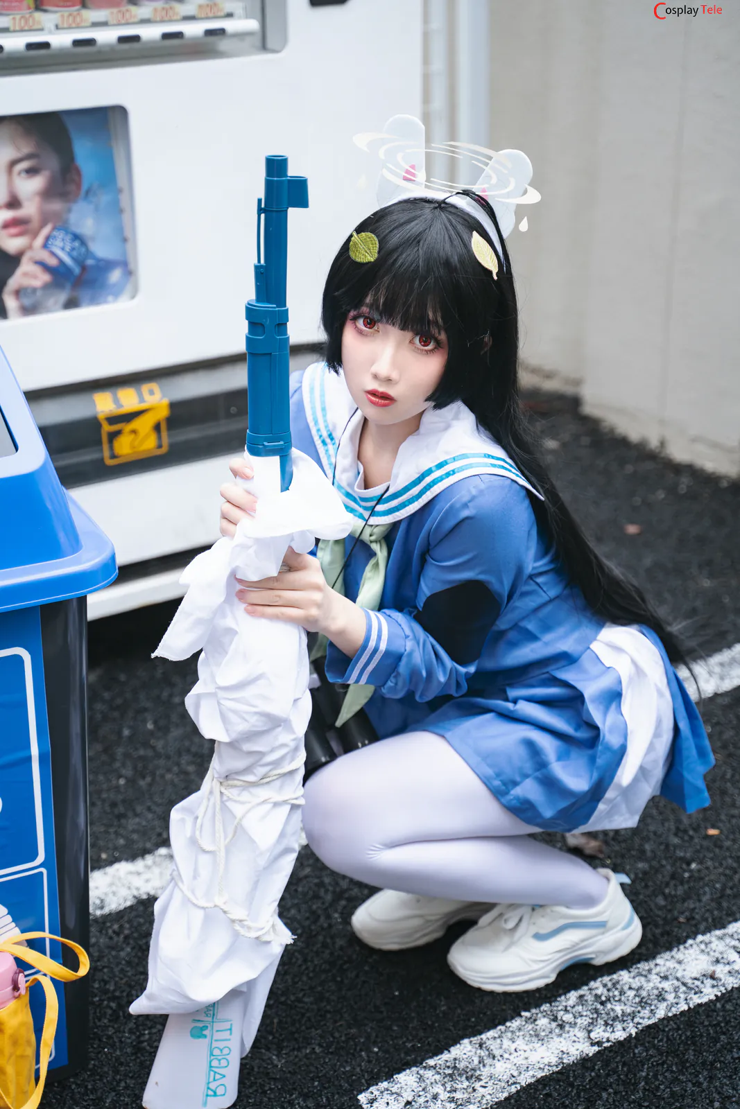 小和甜酒 (xiaohetianjiu) cosplay Kasumizawa Miyu – Blue Archive “82 photos” 第8张图