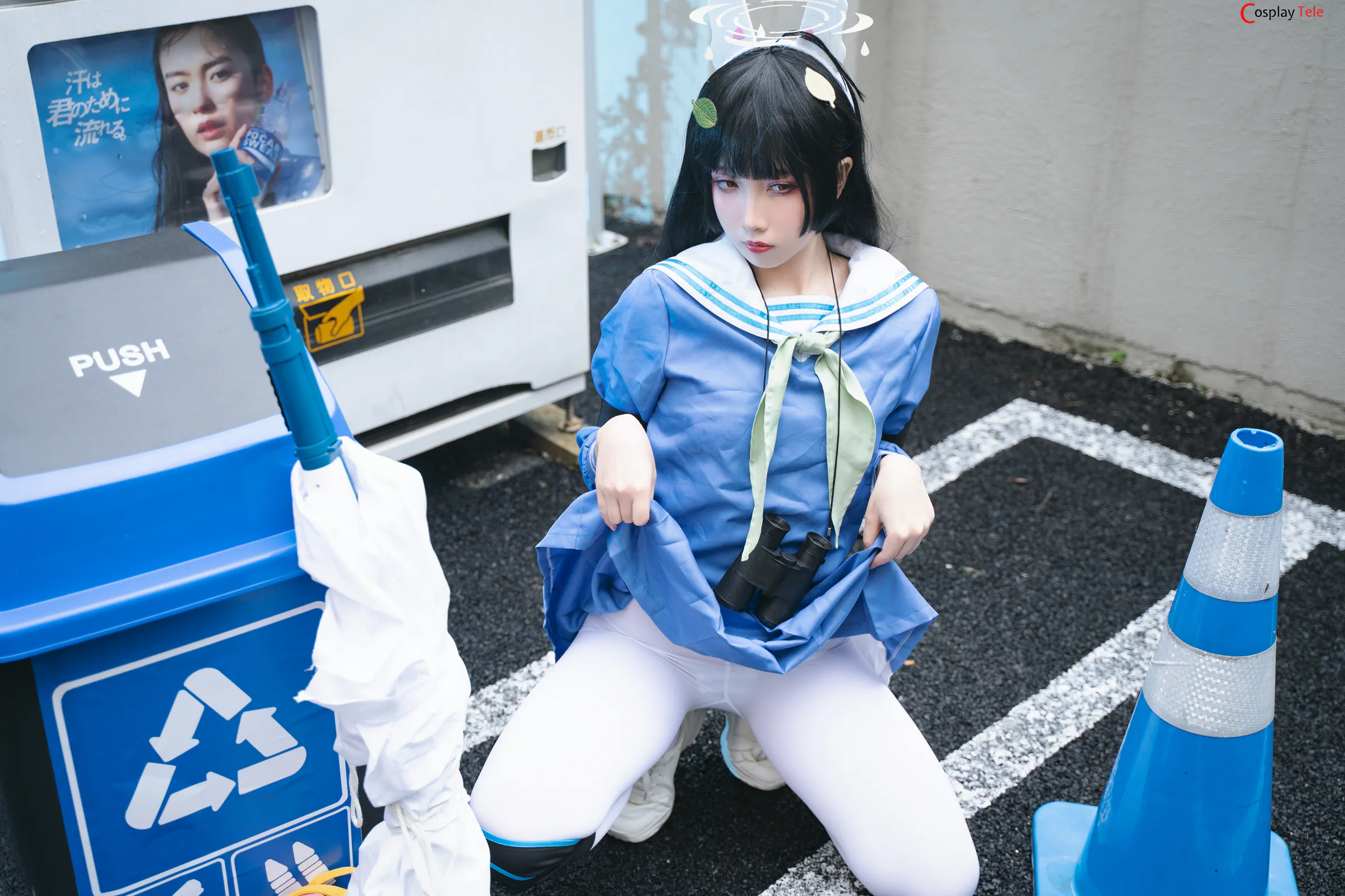 小和甜酒 (xiaohetianjiu) cosplay Kasumizawa Miyu – Blue Archive “82 photos” 第9张图