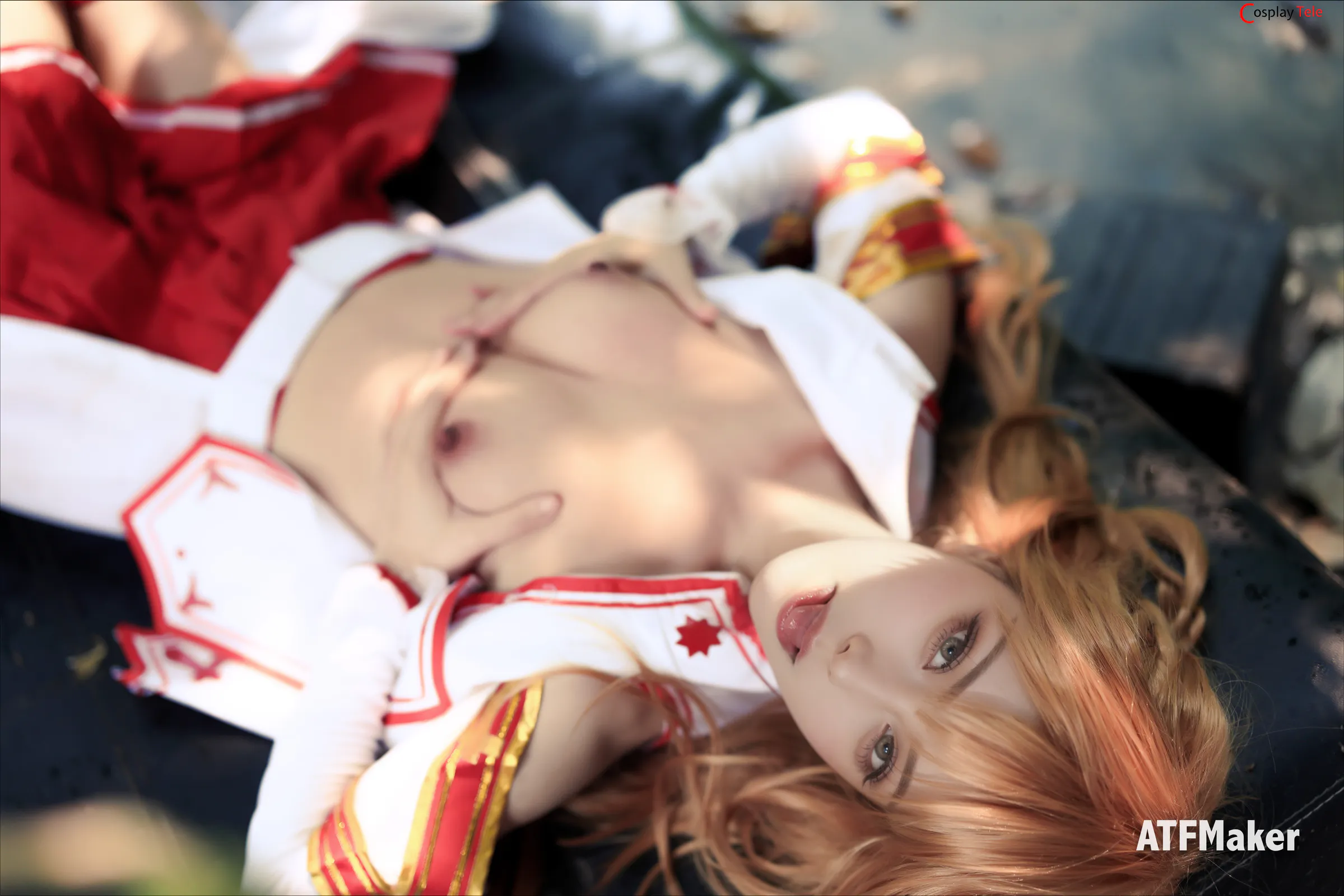 ATFM – Tsubaki cosplay Yuuki Asuna Battle – Sword Art Online “39 photos” 第23张图