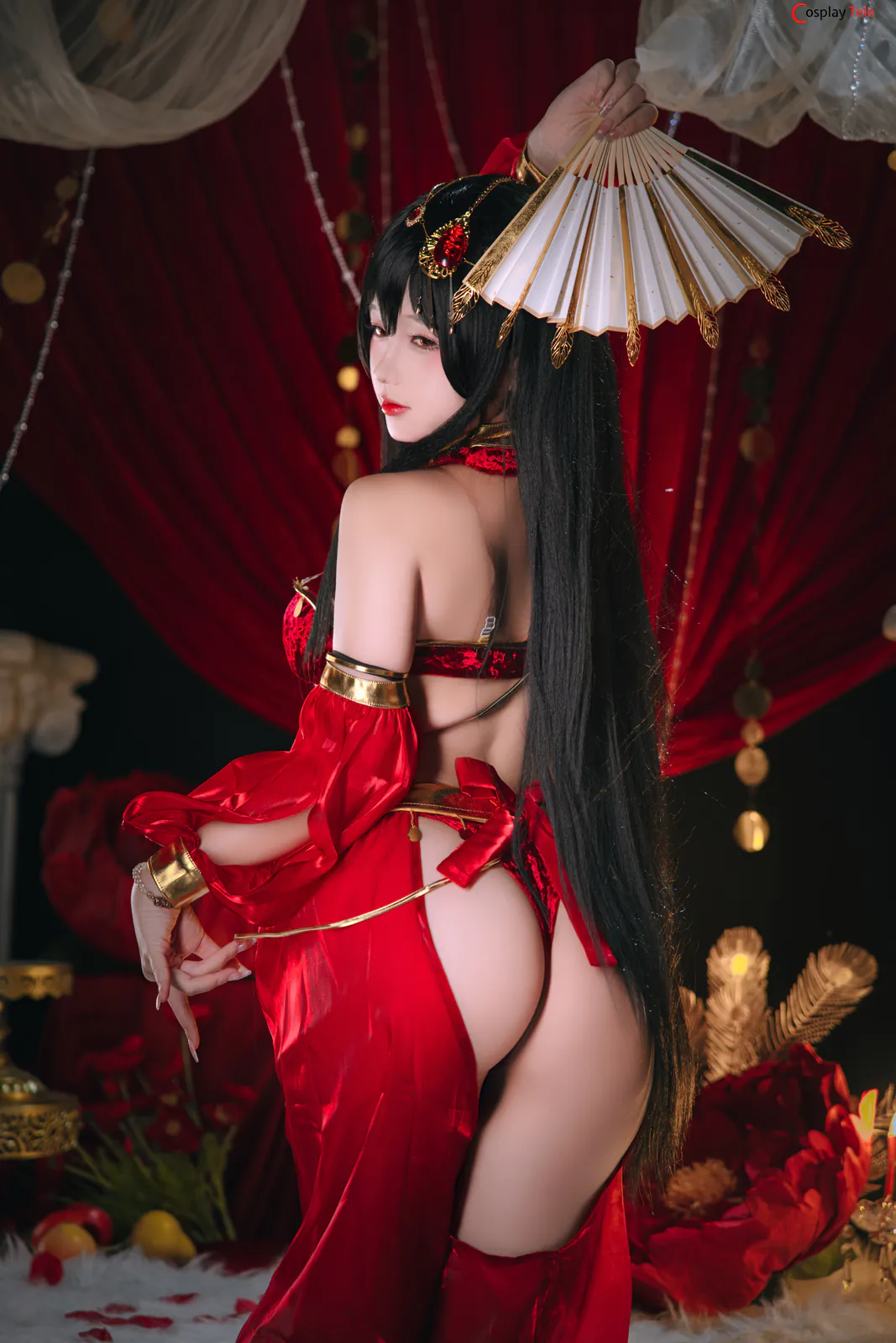 Rinaijiao-(日奈娇) cosplay Taihou – Azur Lane “97 photos and 3 gifs” 第27张图