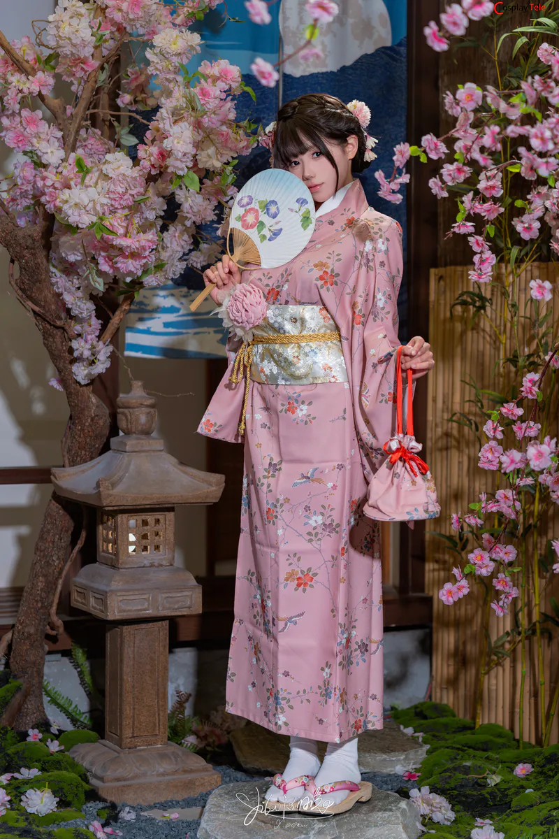 咬一口兔娘ovo (Yaokoututu) – The Hot Spring Girl “78 photos and 1 video” 第2张图