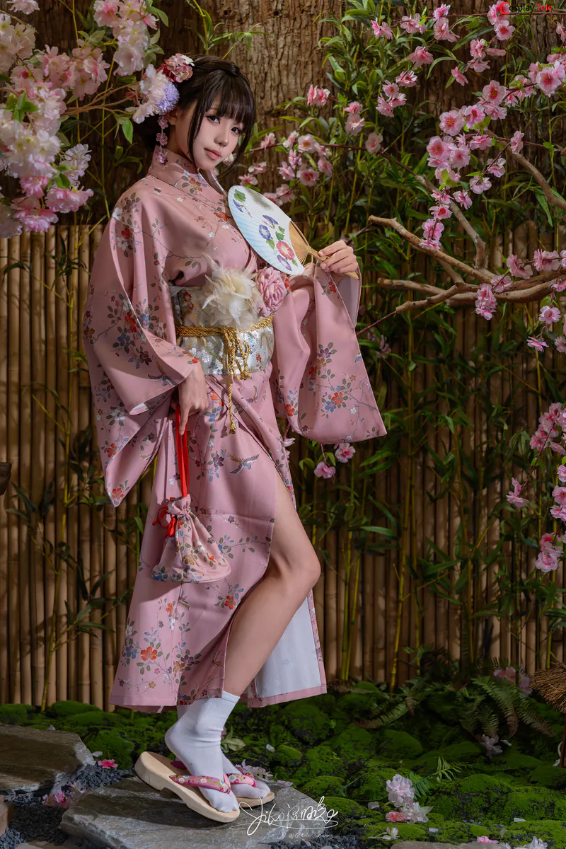 咬一口兔娘ovo (Yaokoututu) – The Hot Spring Girl “78 photos and 1 video” 第9张图