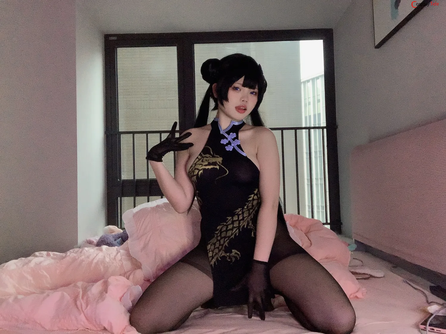 小瑶幺幺 (xiaoyaoyaoyao12) cosplay Kisaki – Blue Archive – Part 2 “46 photos and 2 videos” 第6张图