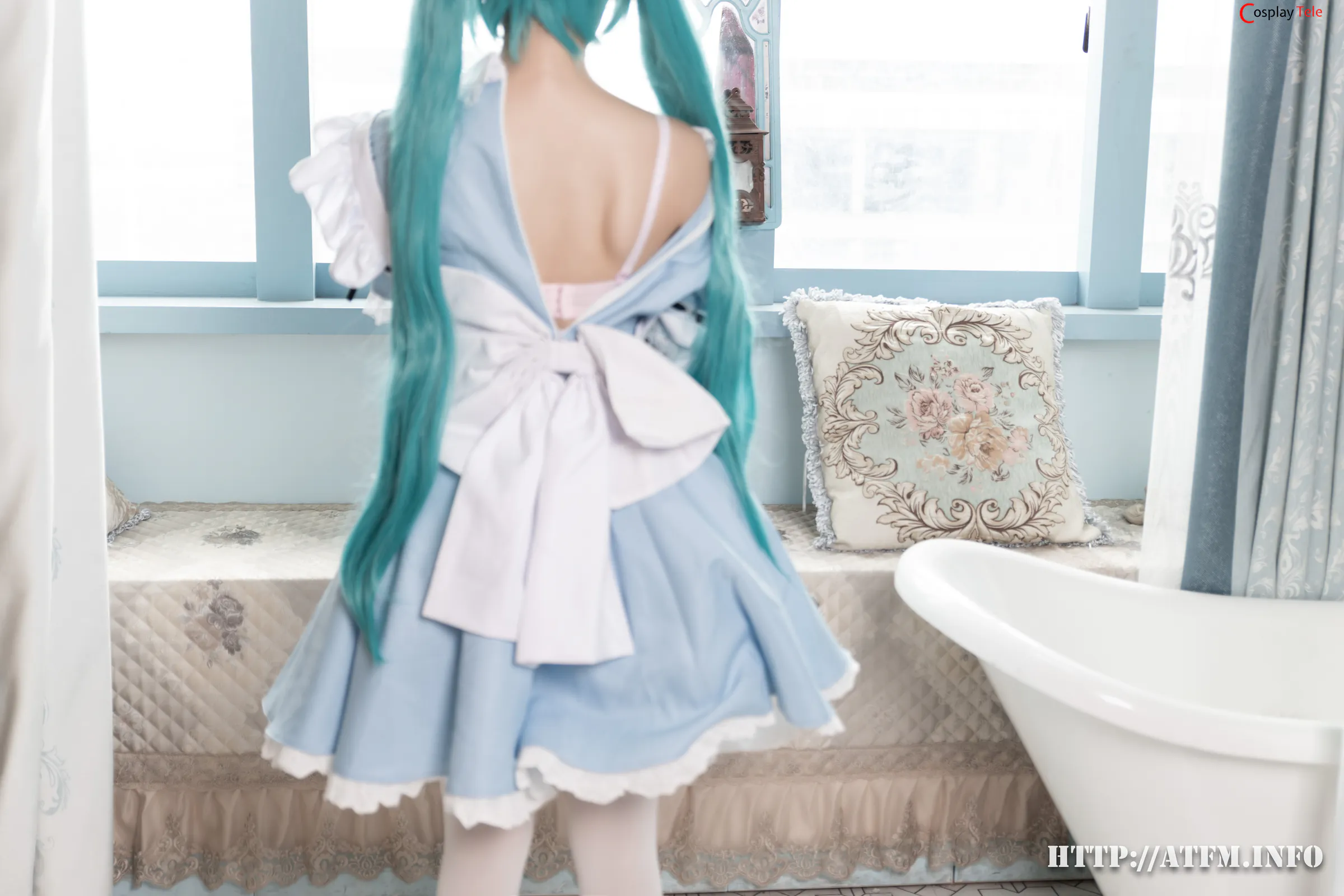 ATFM – Tsubaki – Iris Miku Maid “32 photos and 1 video” 第19张图
