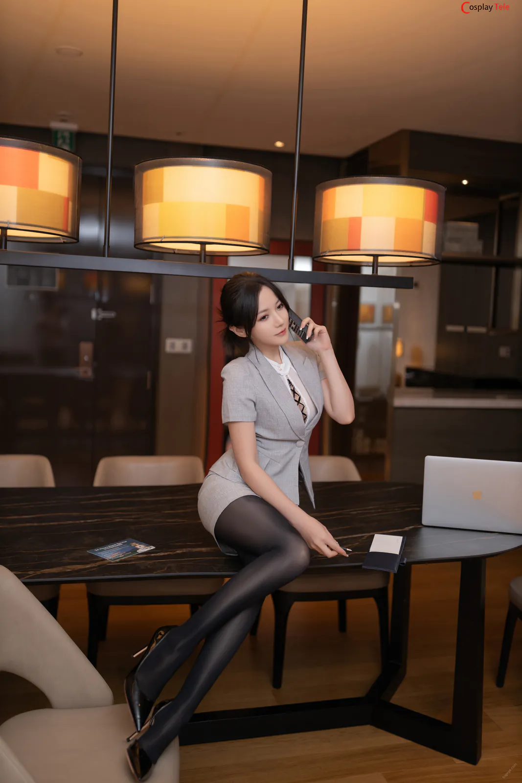 鱼子酱Fish – Secretary “122 photos” 第11张图