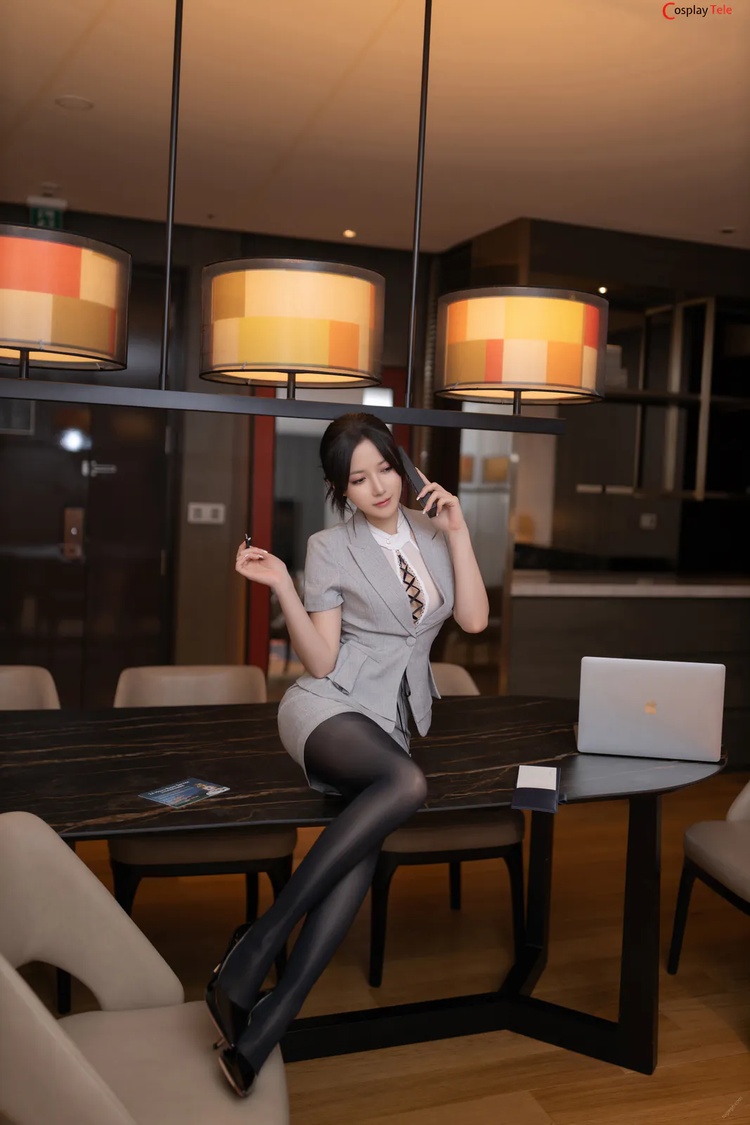 鱼子酱Fish – Secretary “122 photos” 第12张图