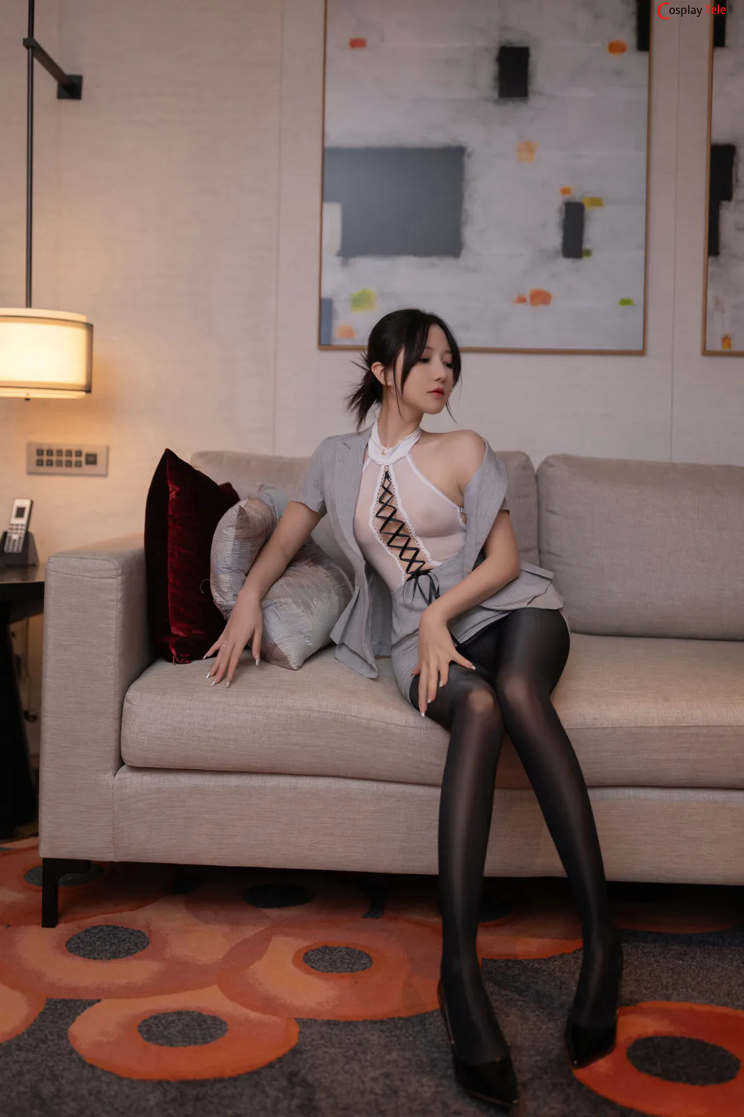 鱼子酱Fish – Secretary “122 photos” 第21张图