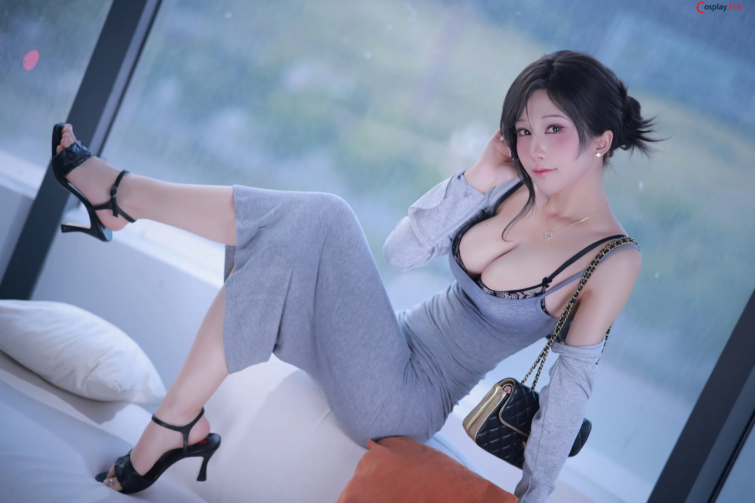水淼Aqua cosplay Dongtan – Qingtan Dong Xiaoma “95 photos” 第27张图