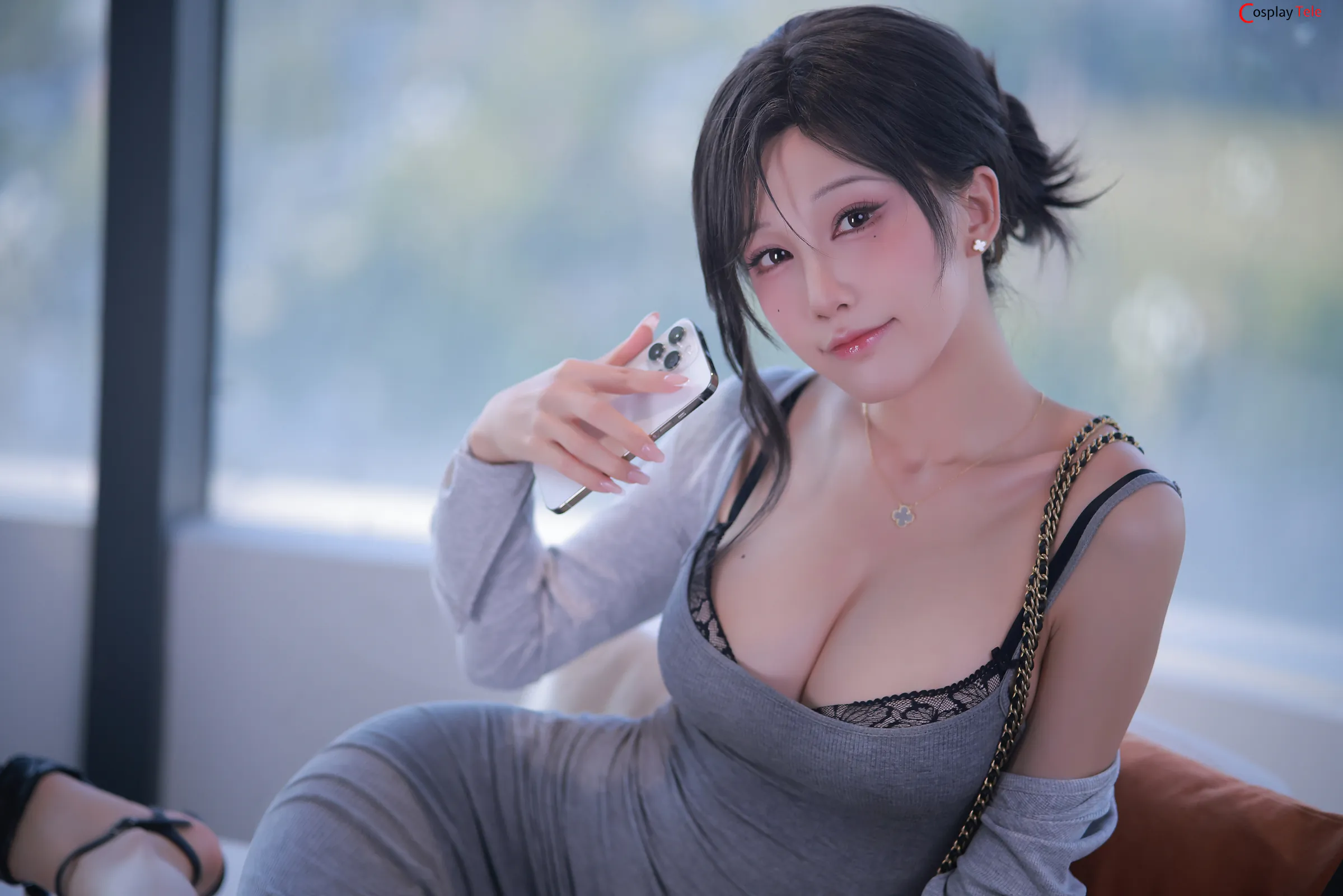 水淼Aqua cosplay Dongtan – Qingtan Dong Xiaoma “95 photos” 第4张图