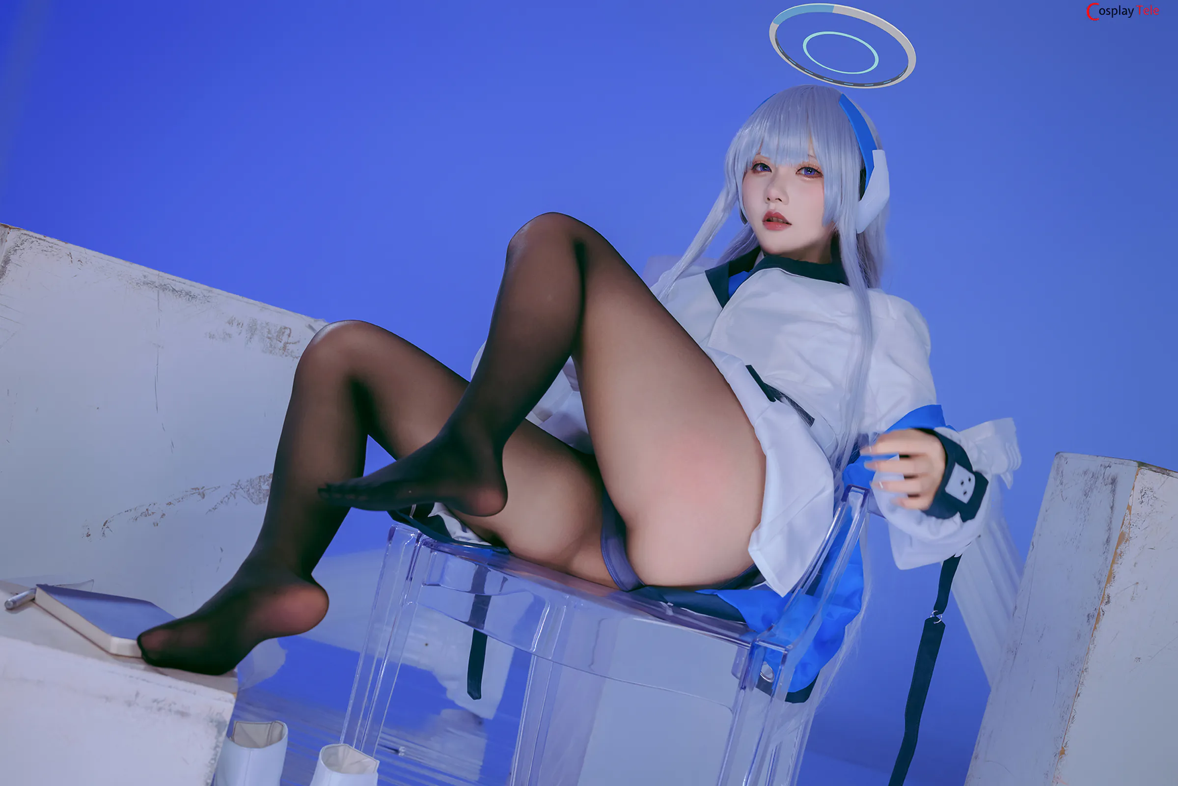 是一只熊仔吗 (Shi yi zhixiong zi ma) cosplay Ushio Noa – Blue Archive “100 photos” 第17张图