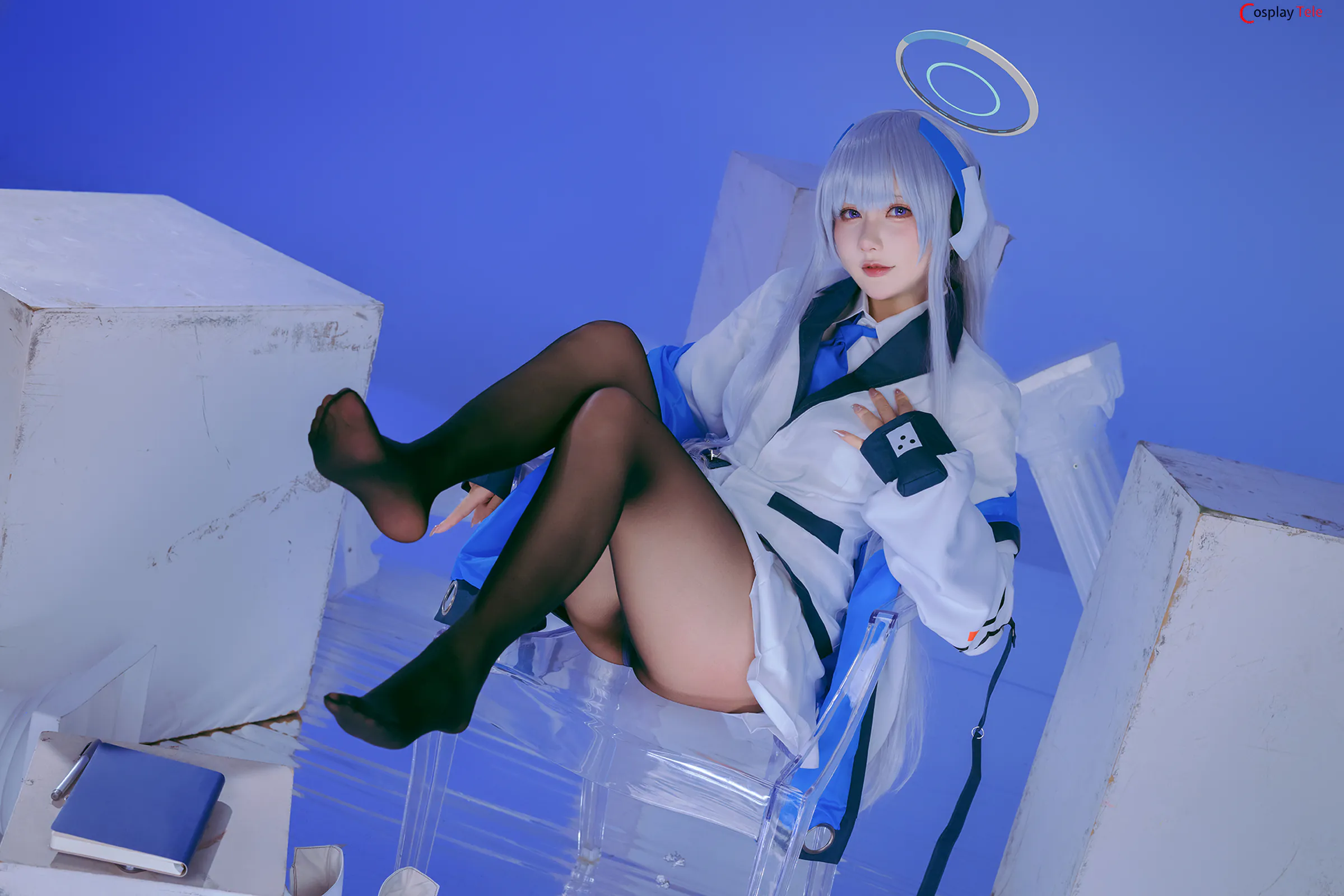 是一只熊仔吗 (Shi yi zhixiong zi ma) cosplay Ushio Noa – Blue Archive “100 photos” 第18张图