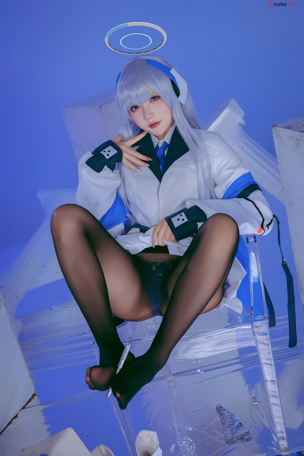 是一只熊仔吗 (Shi yi zhixiong zi ma) cosplay Ushio Noa – Blue Archive “100 photos” 第19张图