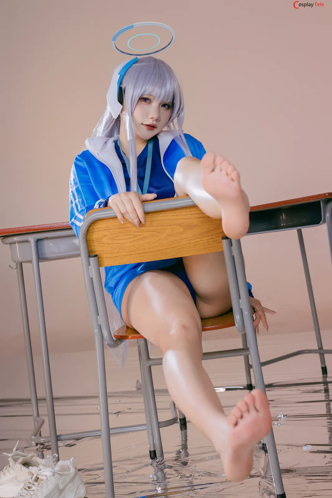 是一只熊仔吗 (Shi yi zhixiong zi ma) cosplay Ushio Noa – Blue Archive “100 photos” 第66张图