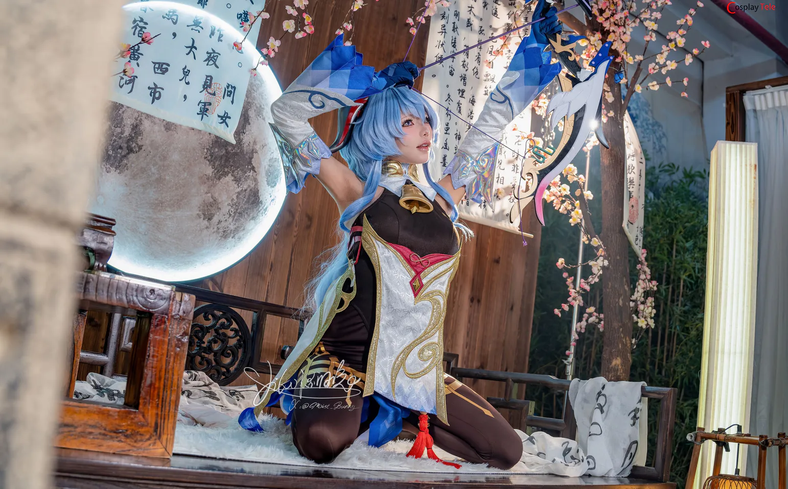 咬一口兔娘ovo (Yaokoututu) cosplay Ganyu – Genshin Impact “73 photos and 1 video” 第6张图