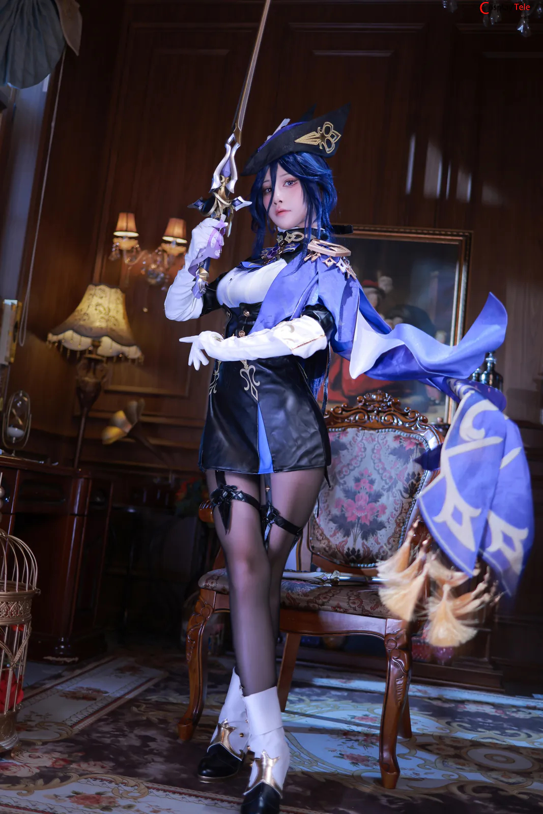 水淼Aqua cosplay Clorinde – Genshin Impact “79 photos” 第1张图