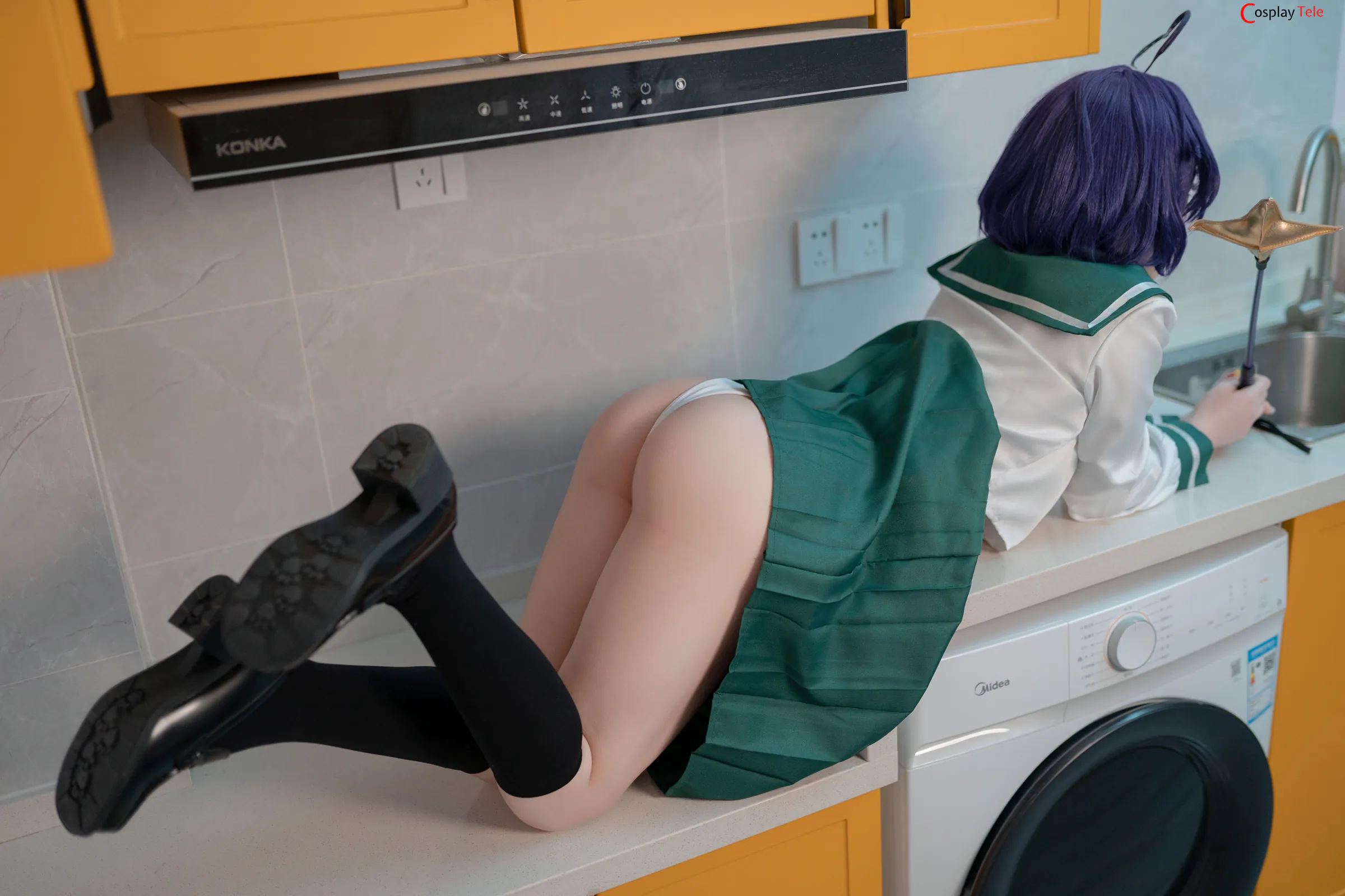 Bangni邦尼 cosplay Hiiragi Utena – Mahou Shoujo ni Akogarete “88 photos” 第9张图