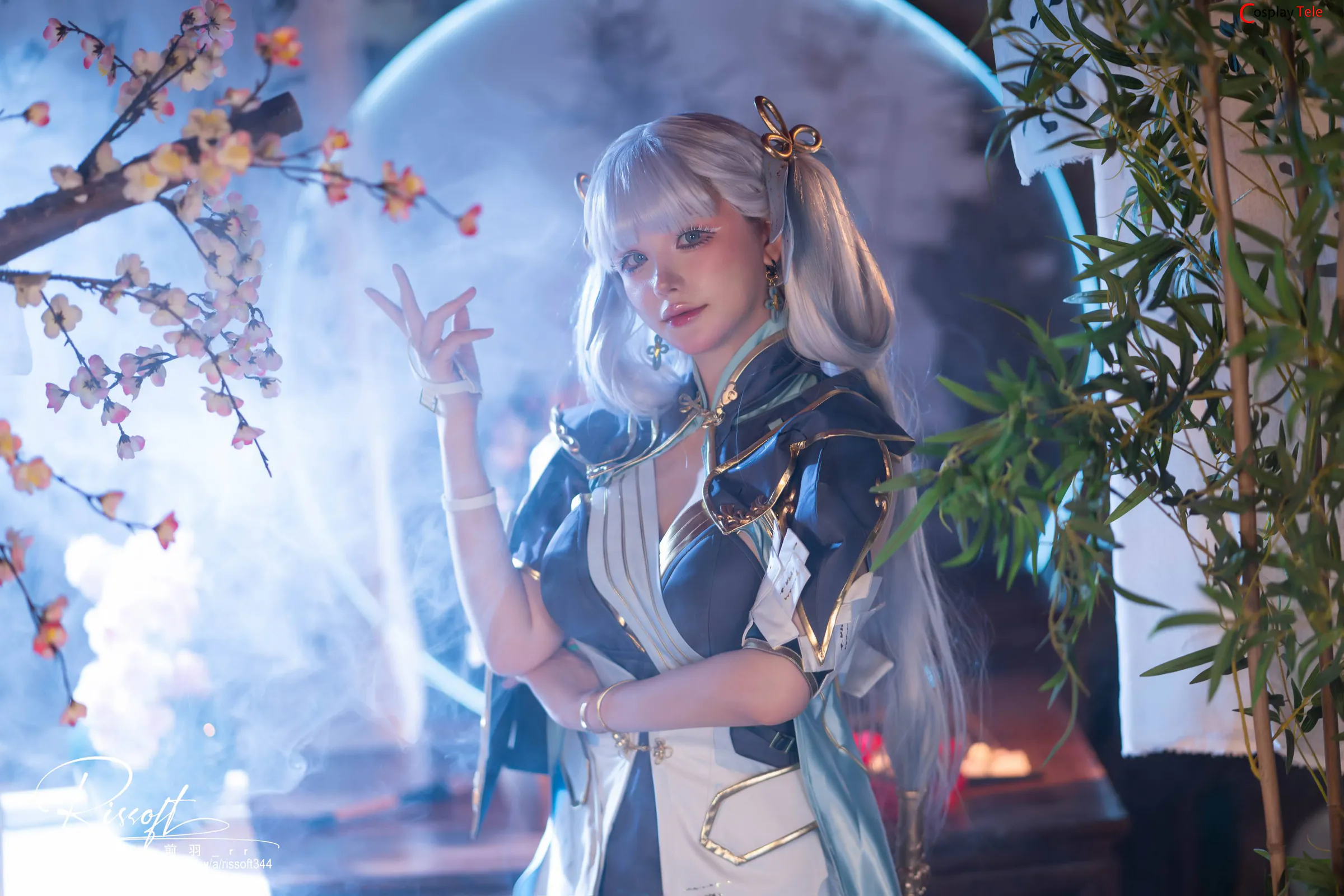Rissoft 前羽 cosplay Changli and Jinhsi – Wuthering Waves “46 photos” 第12张图