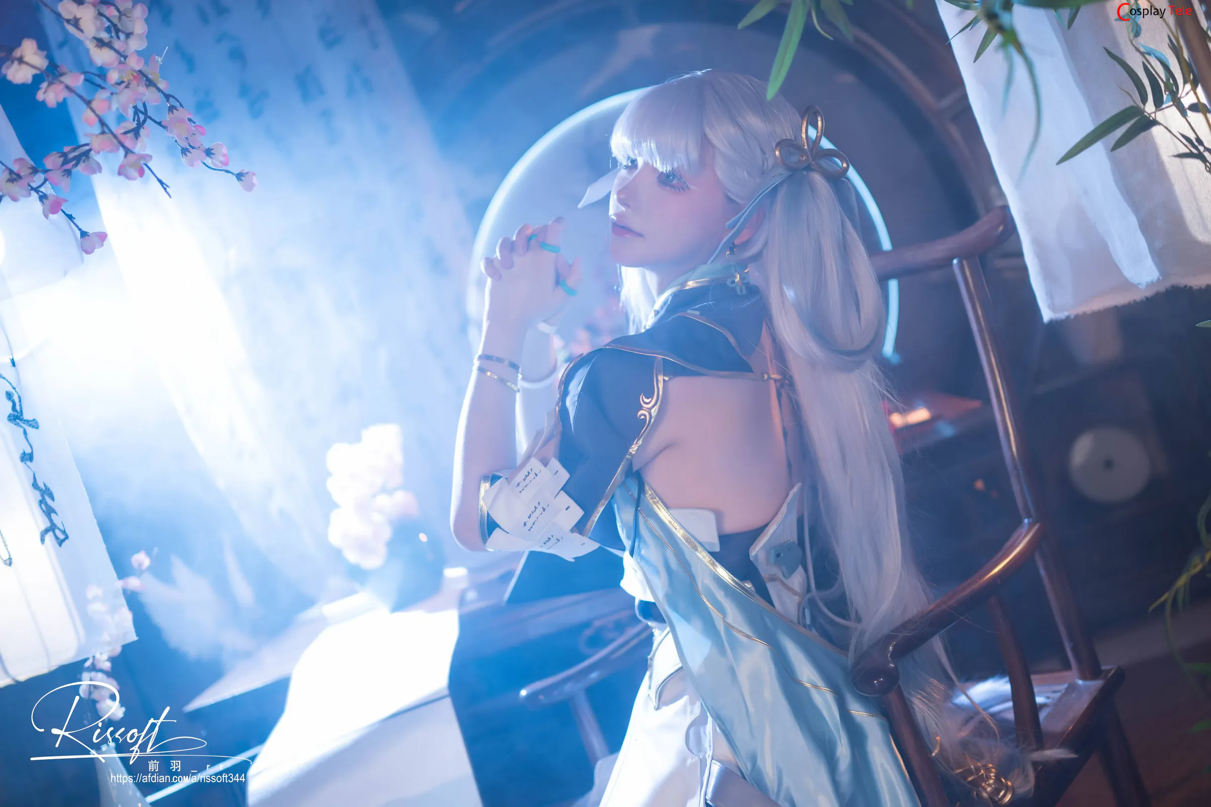 Rissoft 前羽 cosplay Changli and Jinhsi – Wuthering Waves “46 photos” 第8张图
