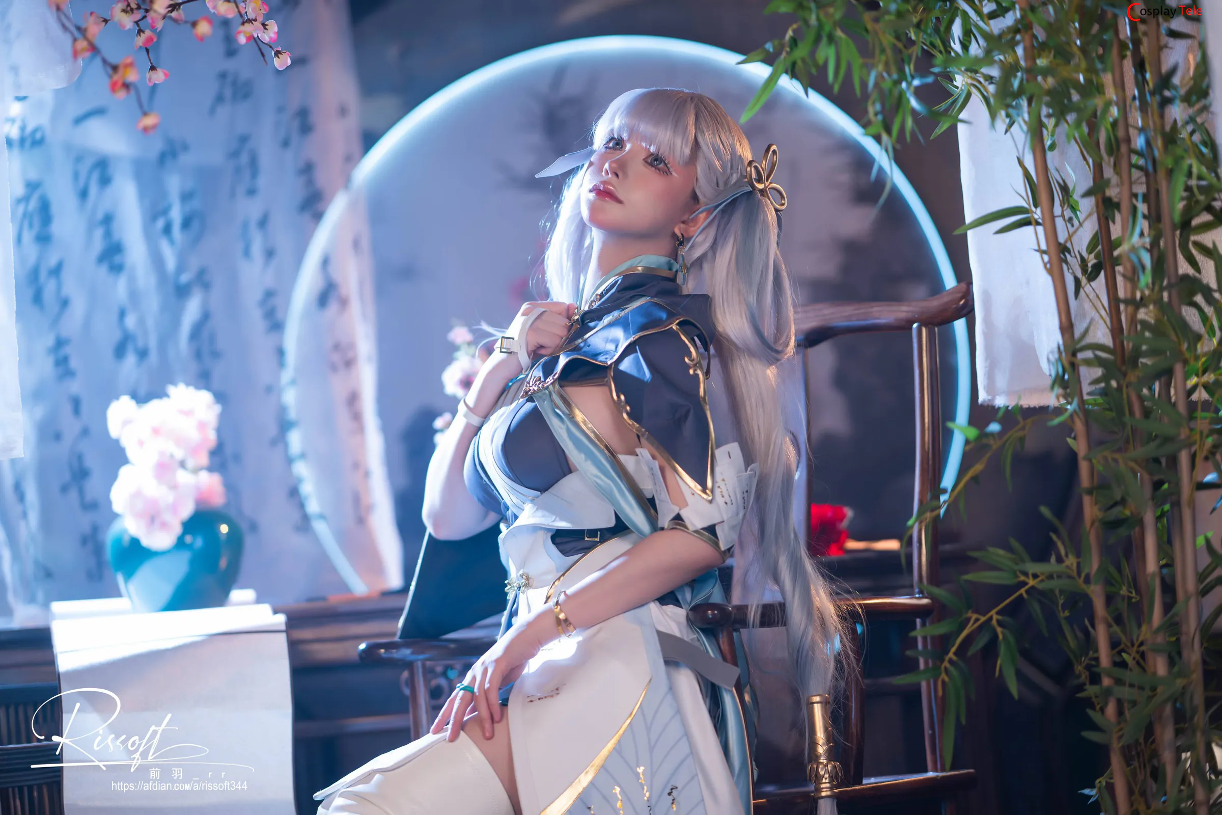 Rissoft 前羽 cosplay Changli and Jinhsi – Wuthering Waves “46 photos” 第9张图
