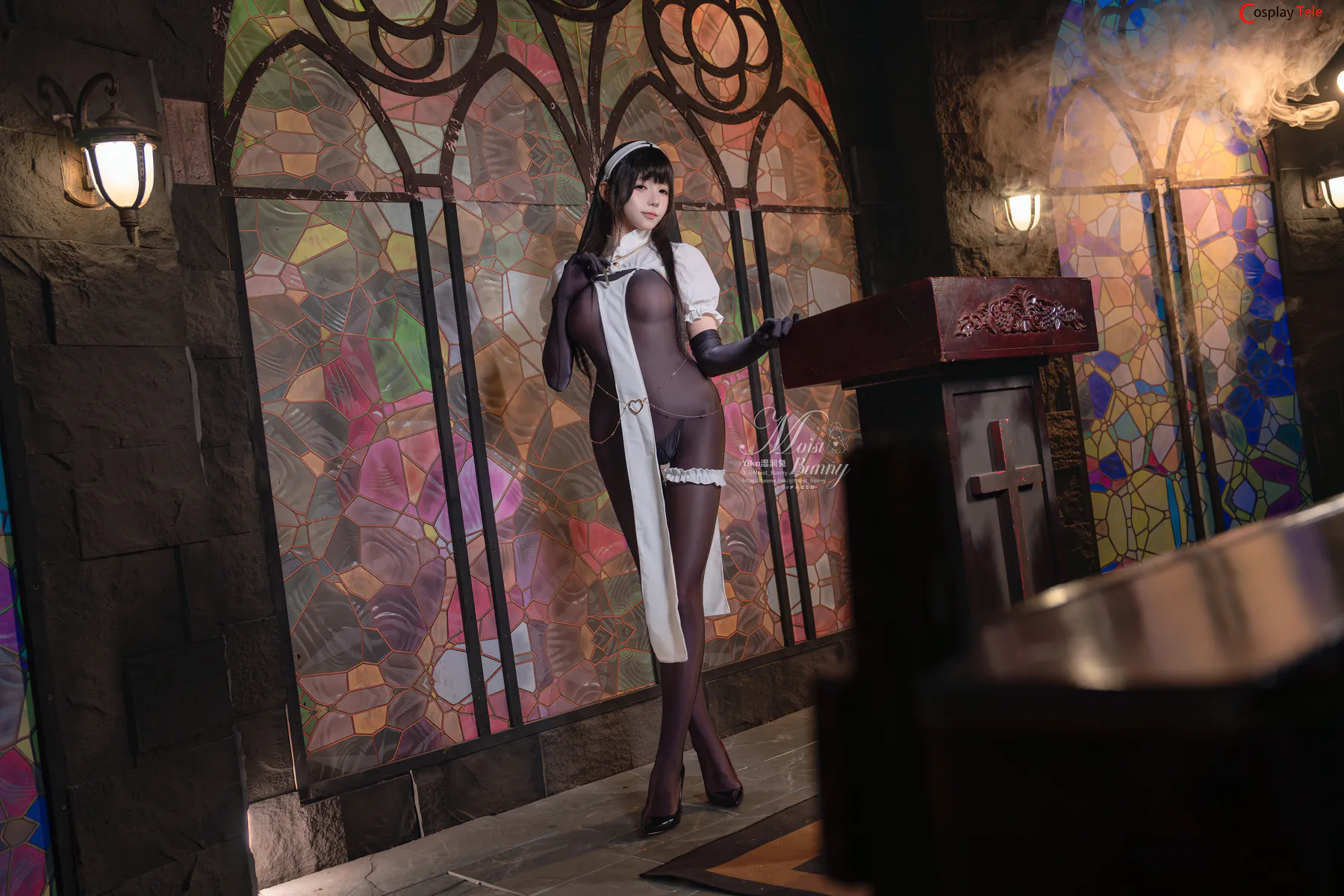 咬一口兔娘ovo (Yaokoututu) – The Preaching Saint “73 photos and 1 video” 第7张图