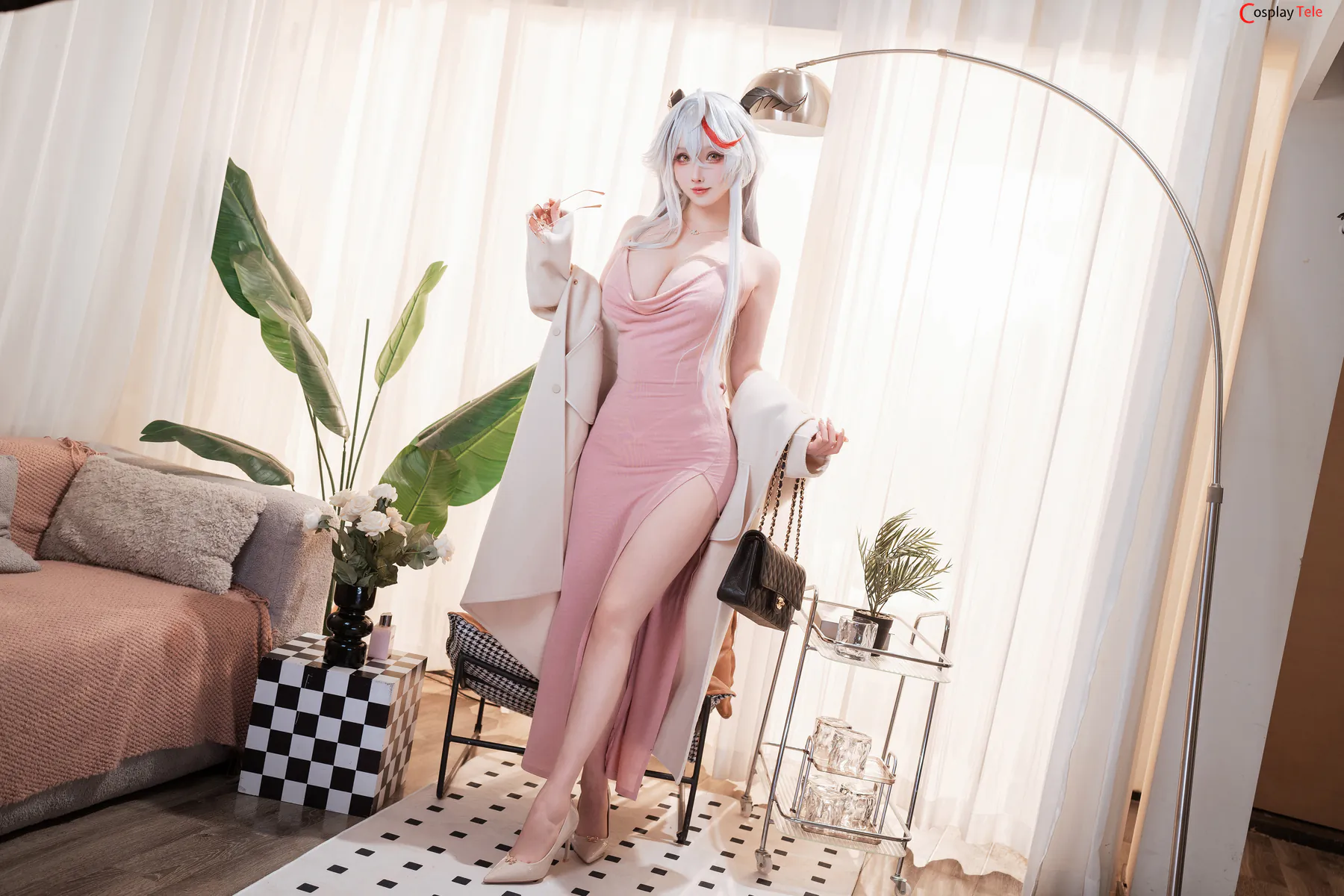 Rioko (凉凉子) cosplay Aegir – Azur Lane “31 photos” 第2张图