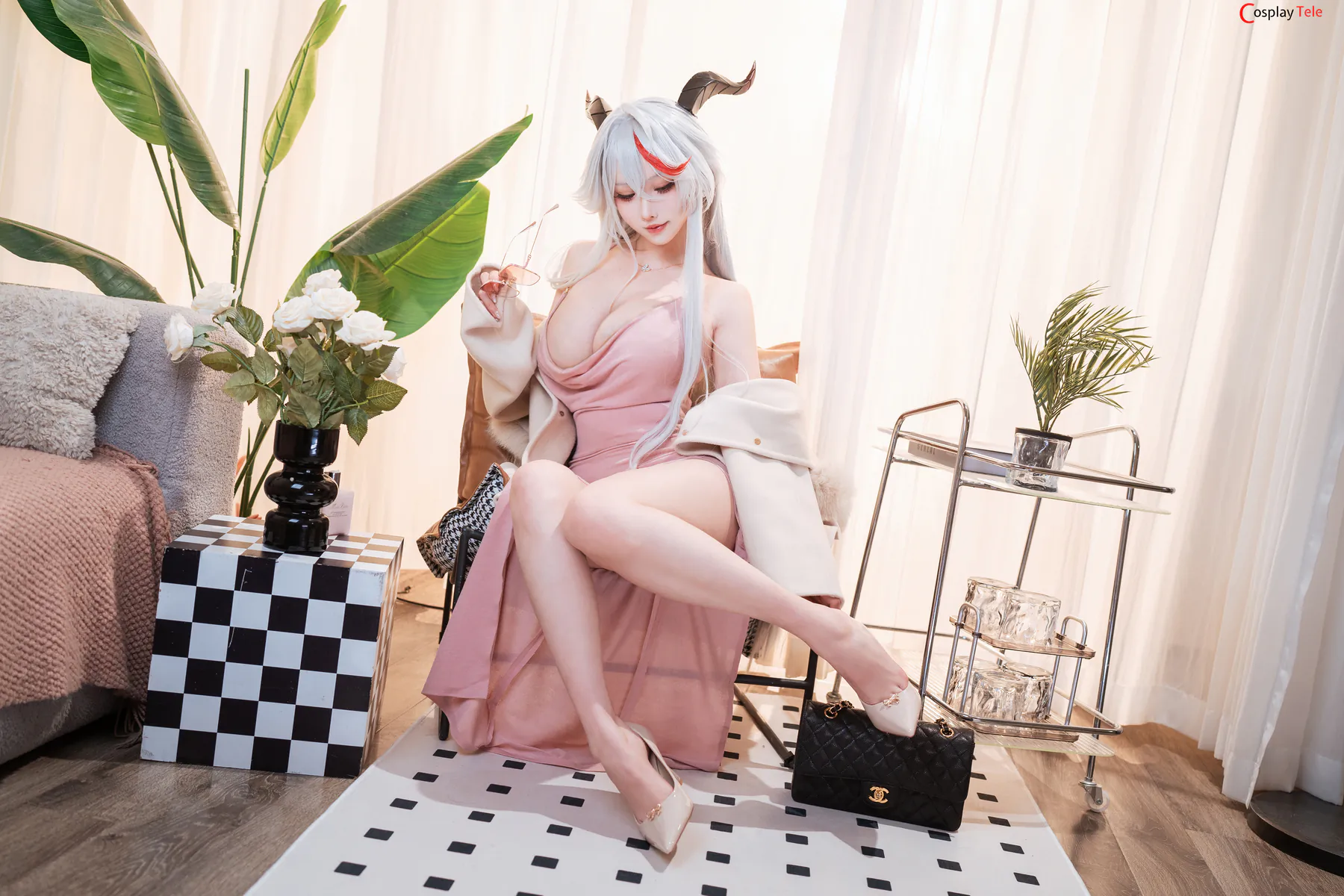 Rioko (凉凉子) cosplay Aegir – Azur Lane “31 photos” 第6张图