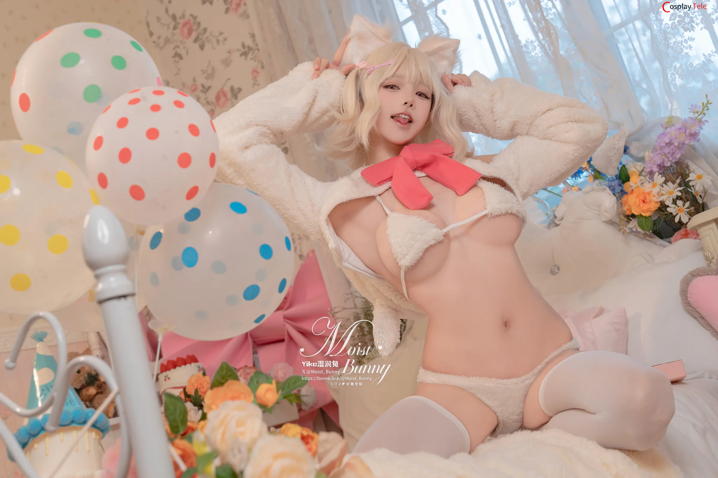 咬一口兔娘ovo (Yaokoututu) – His Cat “75 photos and 1 video” 第2张图
