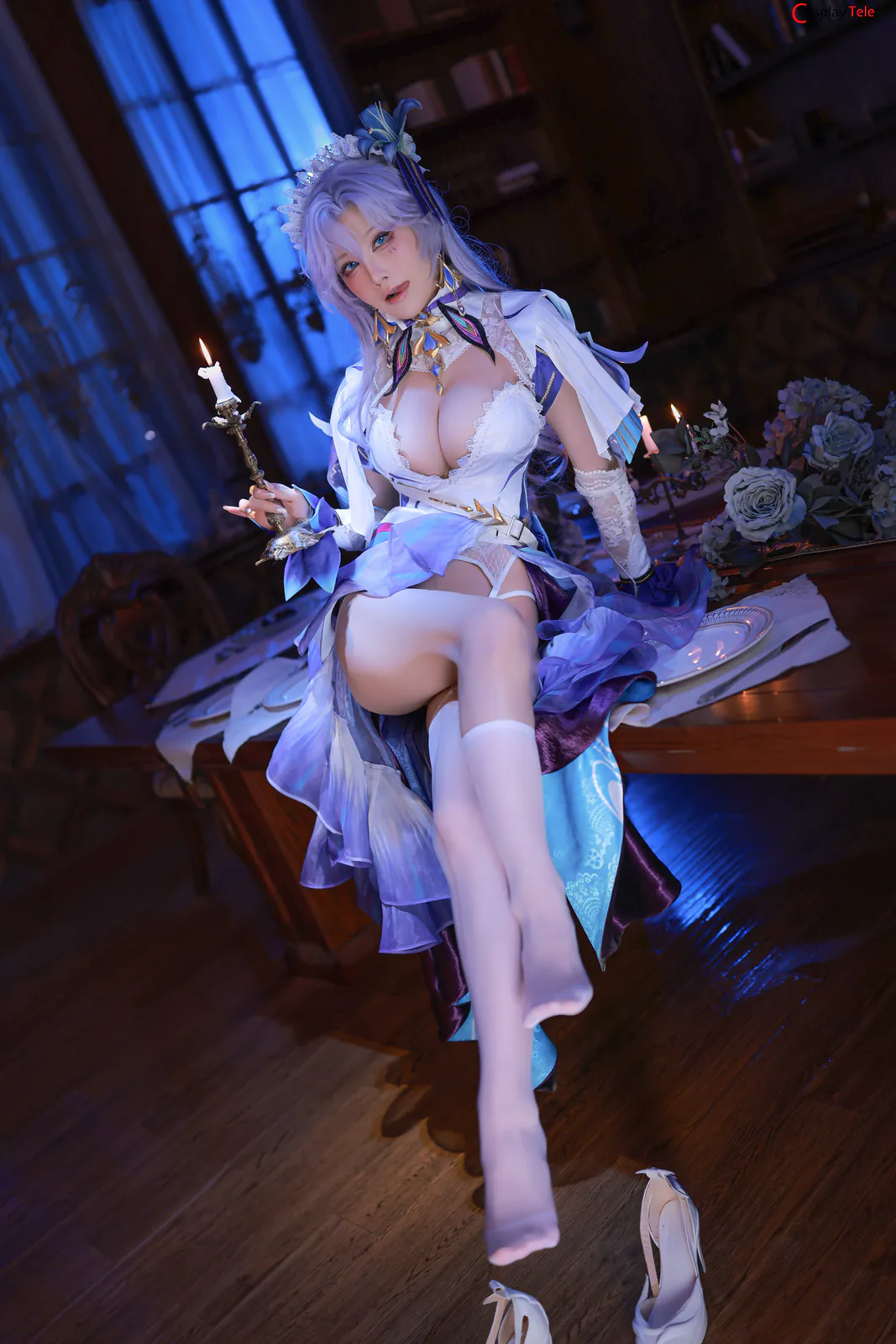 水淼Aqua cosplay Cantarella – Wuthering Waves “73 photos” 第54张图