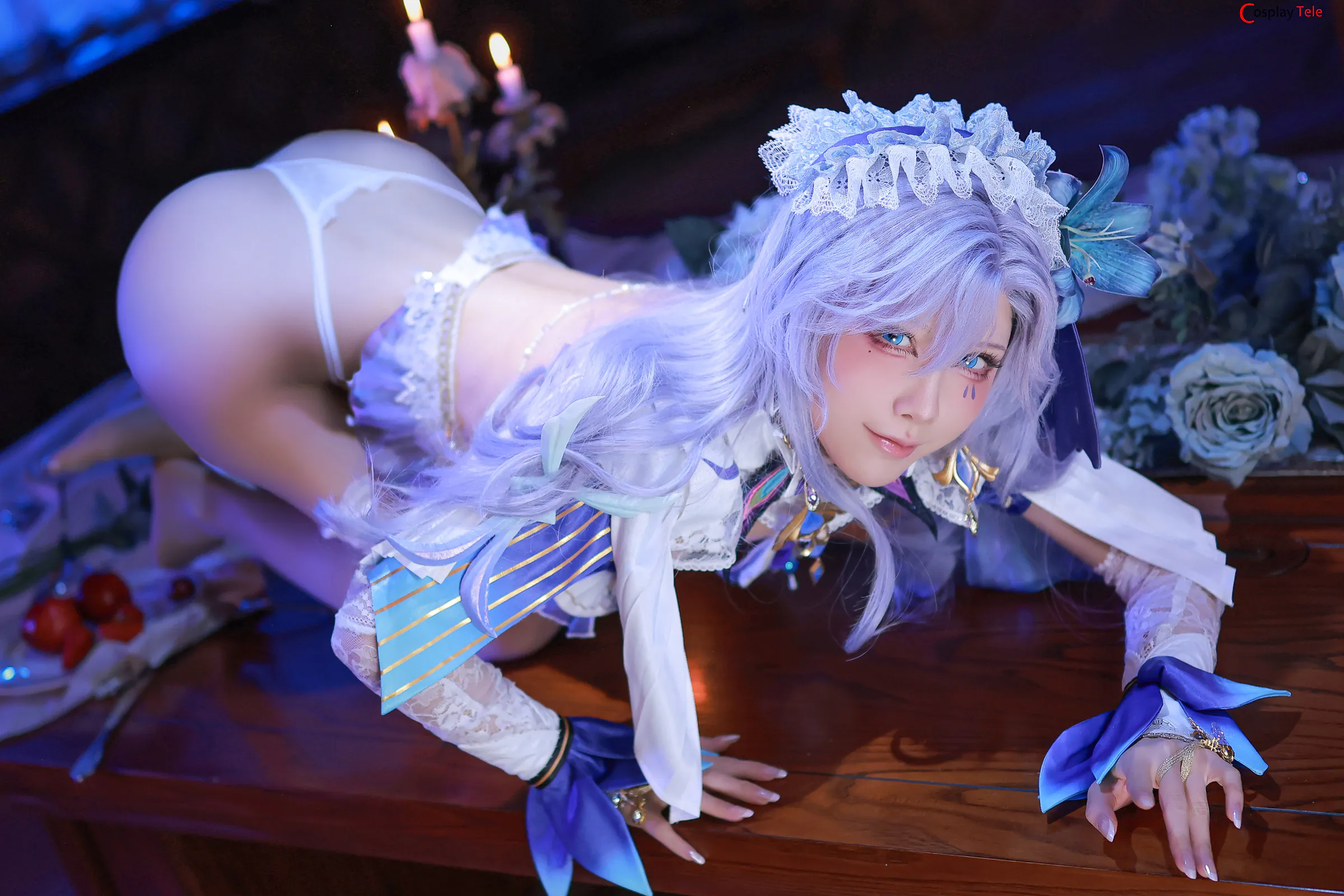 水淼Aqua cosplay Cantarella – Wuthering Waves “73 photos” 第38张图
