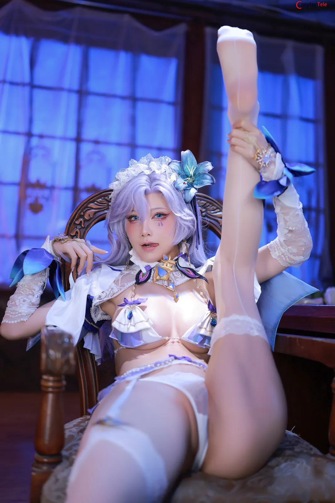 水淼Aqua cosplay Cantarella – Wuthering Waves “73 photos” 第27张图