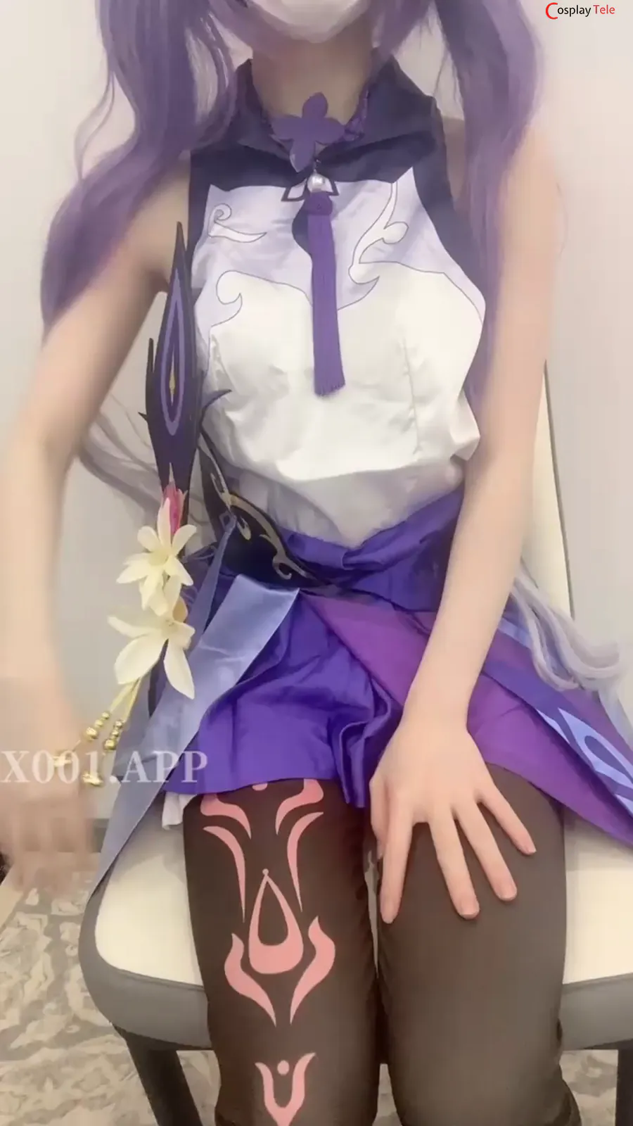 Unknown Cosplayer cosplay Keqing – Genshin Impact “22 photos and 1 video” 第1张图