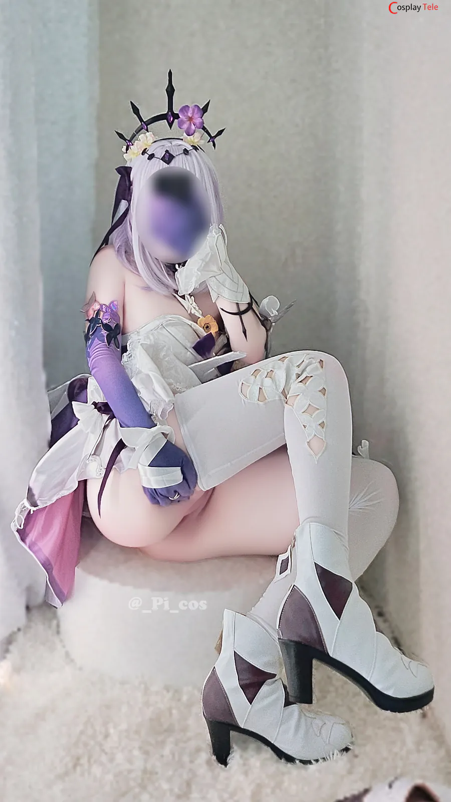 Pi-Cos cosplay Castorice – Honkai:Star Rail “18 photos” 第8张图