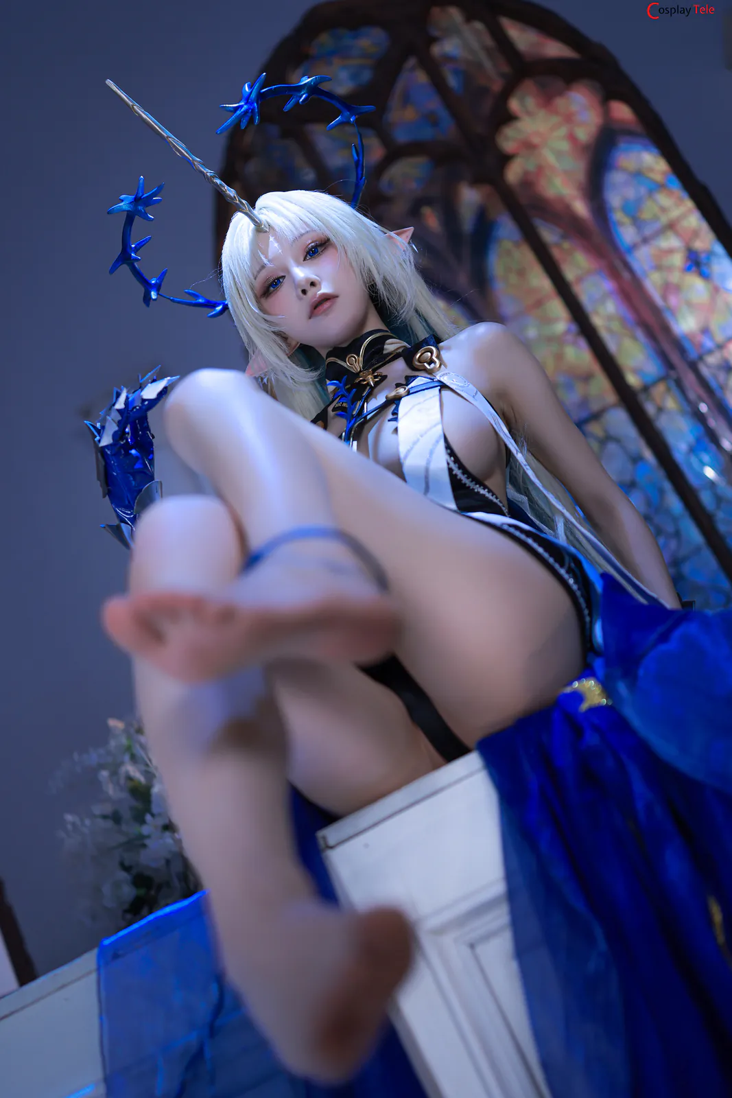 水淼Aqua cosplay Fleurdelys – Wuthering Waves “75 photos” 第11张图