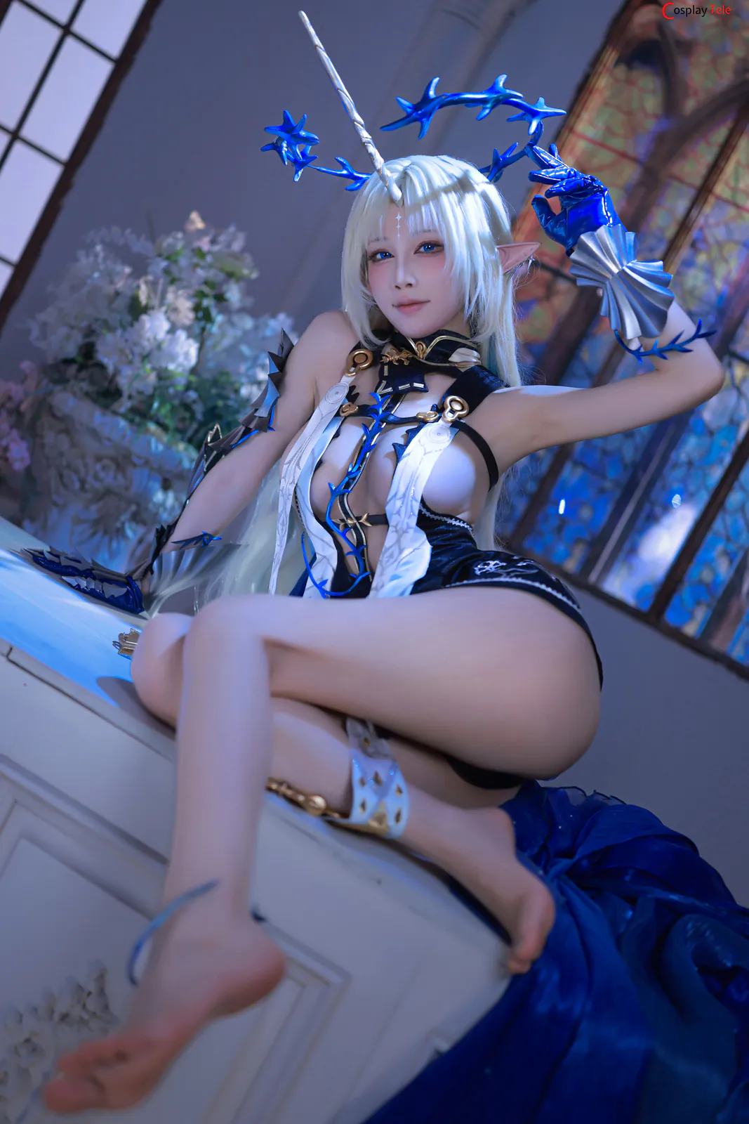 水淼Aqua cosplay Fleurdelys – Wuthering Waves “75 photos” 第13张图