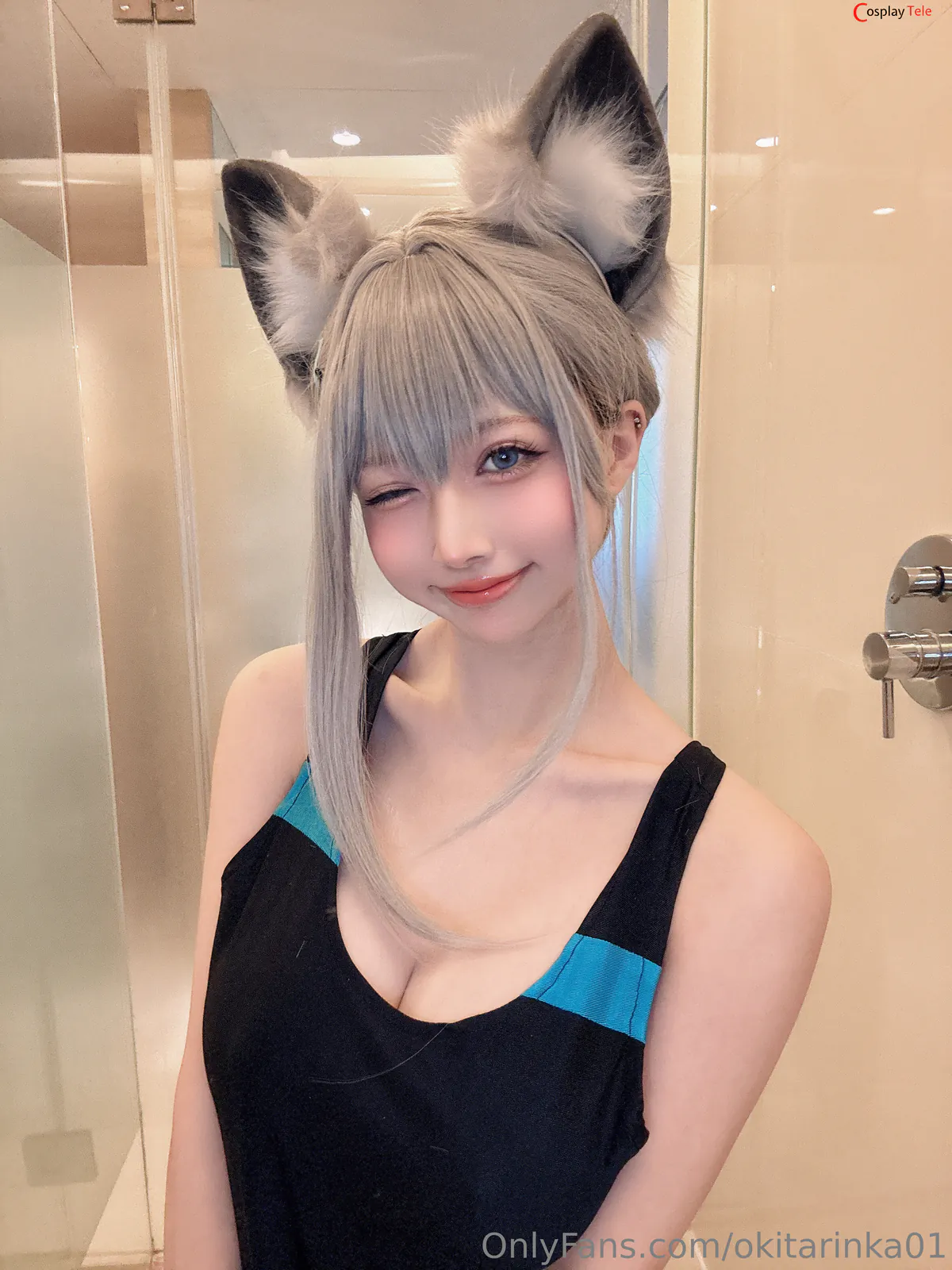 Okita Rinka (沖田凜花Rinka) cosplay Sunaookami Shiroko – Blue Archive “50 photos” 第49张图